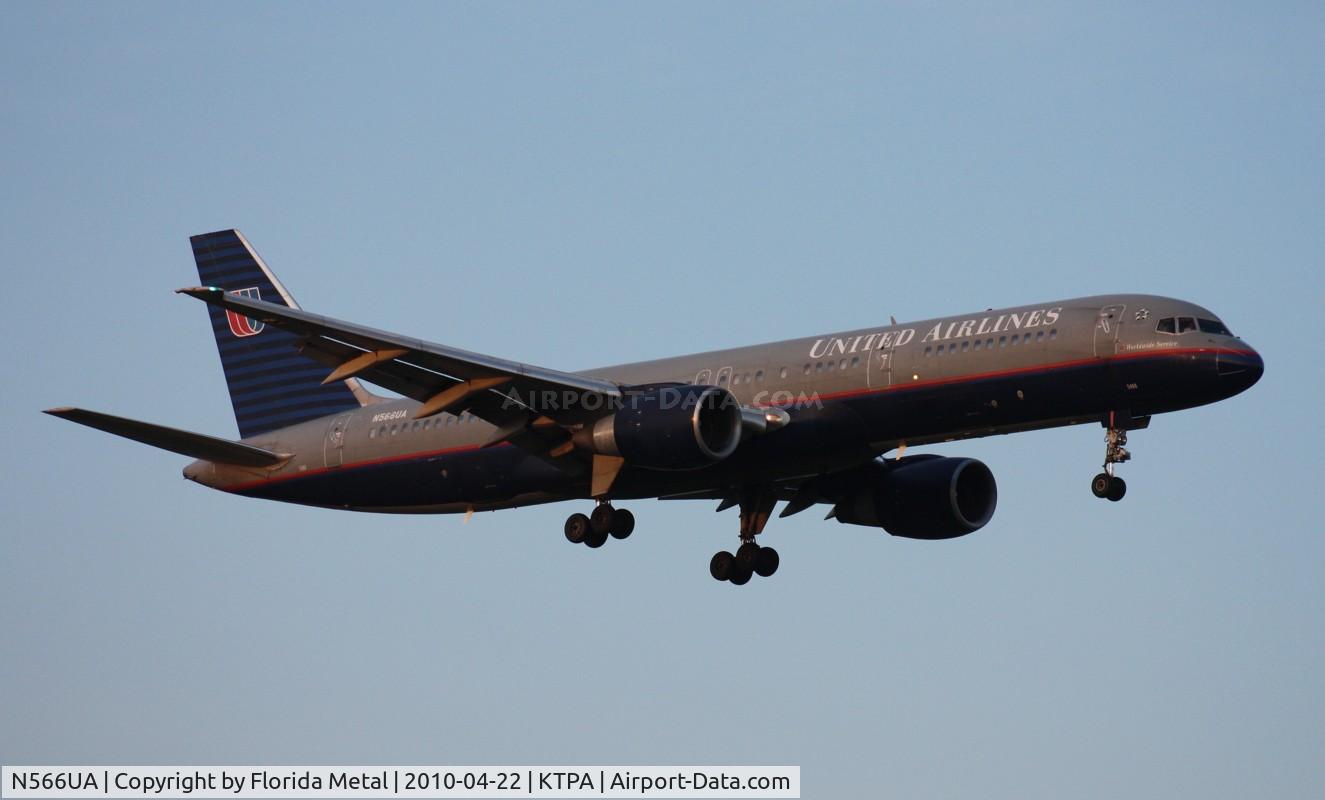 N566UA, 1992 Boeing 757-222 C/N 26670, TPA 2010