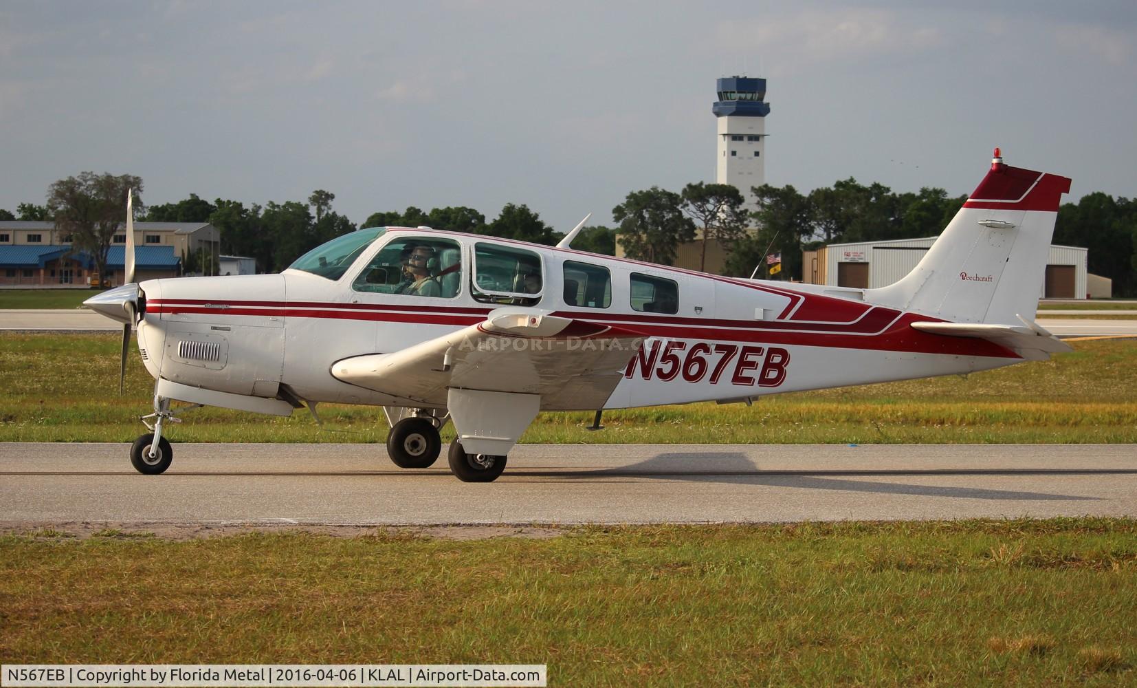 N567EB, 1979 Beech A36 Bonanza 36 C/N E-1543, SNF 2016