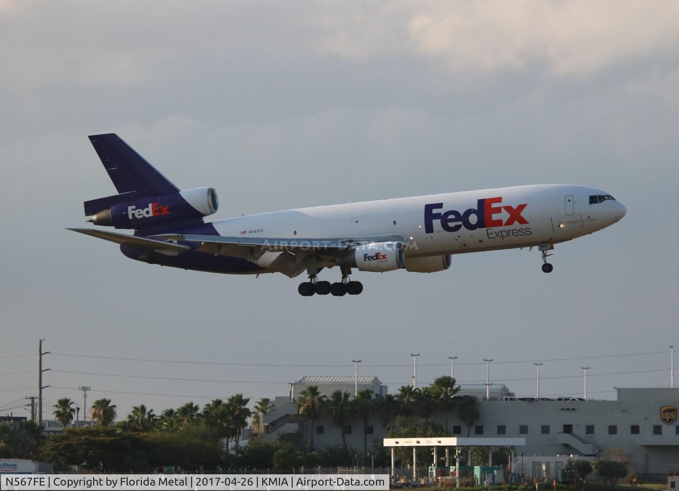 N567FE, 1979 McDonnell Douglas MD-10-10F C/N 46994, MIA 2017