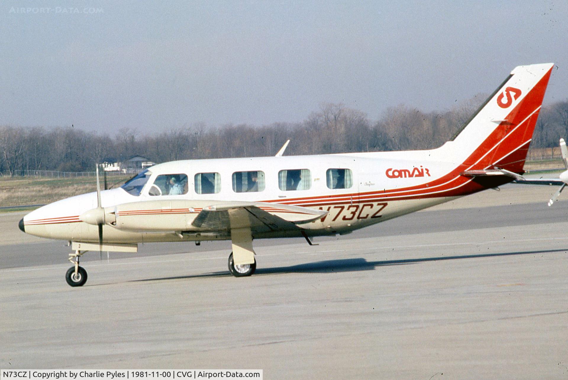 N73CZ, 1980 Piper PA-31-350 Chieftain C/N 31-8052177, Comair