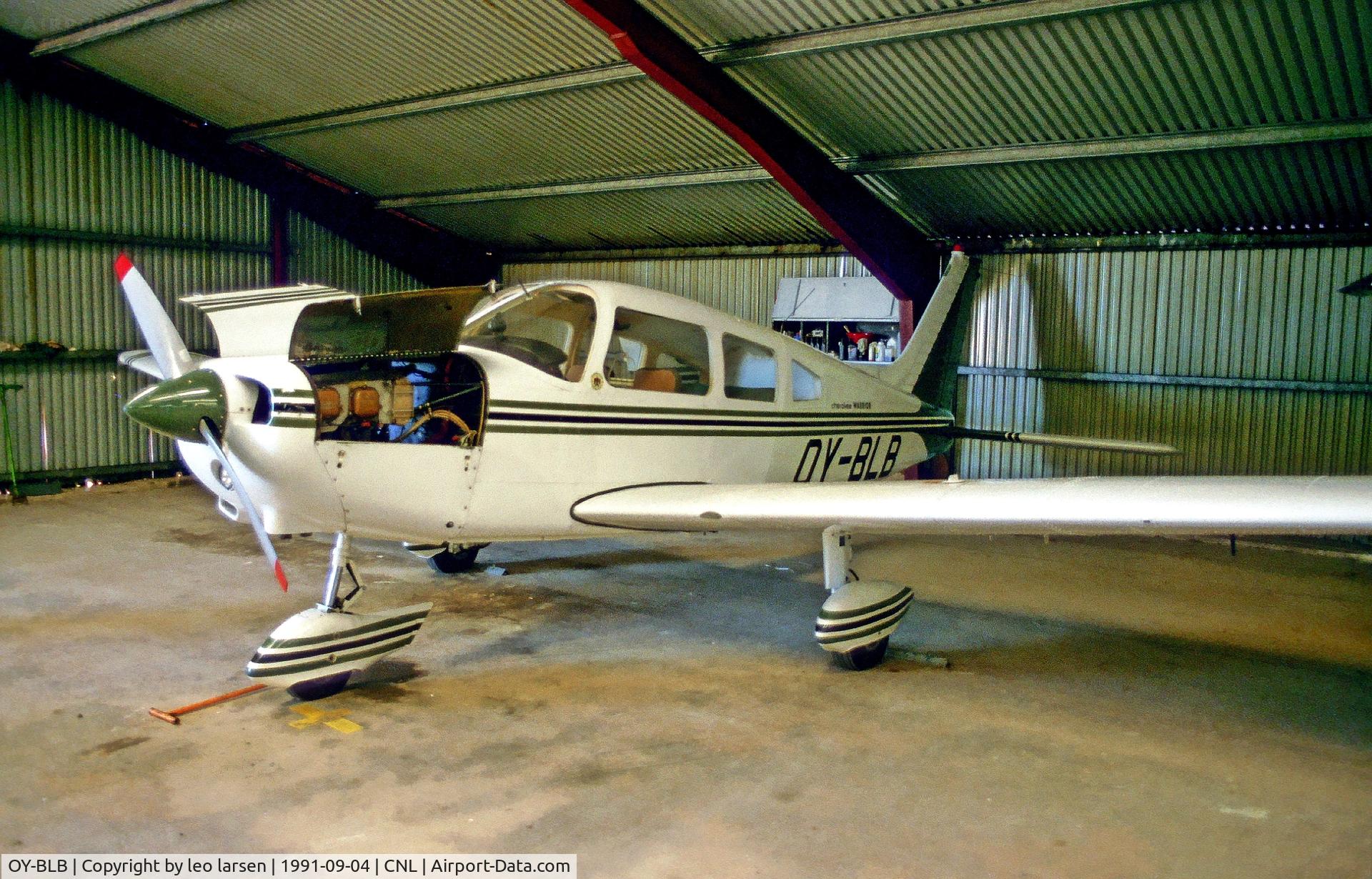 OY-BLB, 1975 Piper PA-28-151 Cherokee Warrior C/N 28-7515420, Sindal 4.9.1991