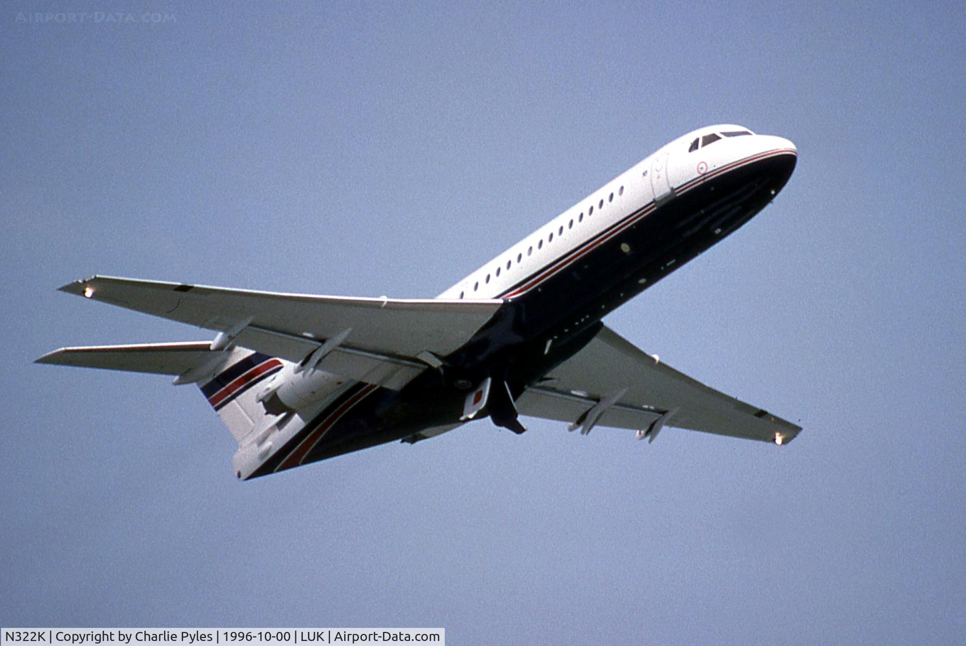 N322K, 1994 Fokker 70 (F-28-0070) C/N 11521, Fomoco