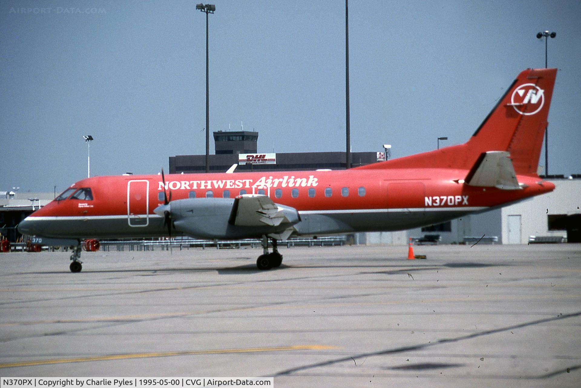 N370PX, 1992 Saab 340B C/N 340B-300, Mesaba