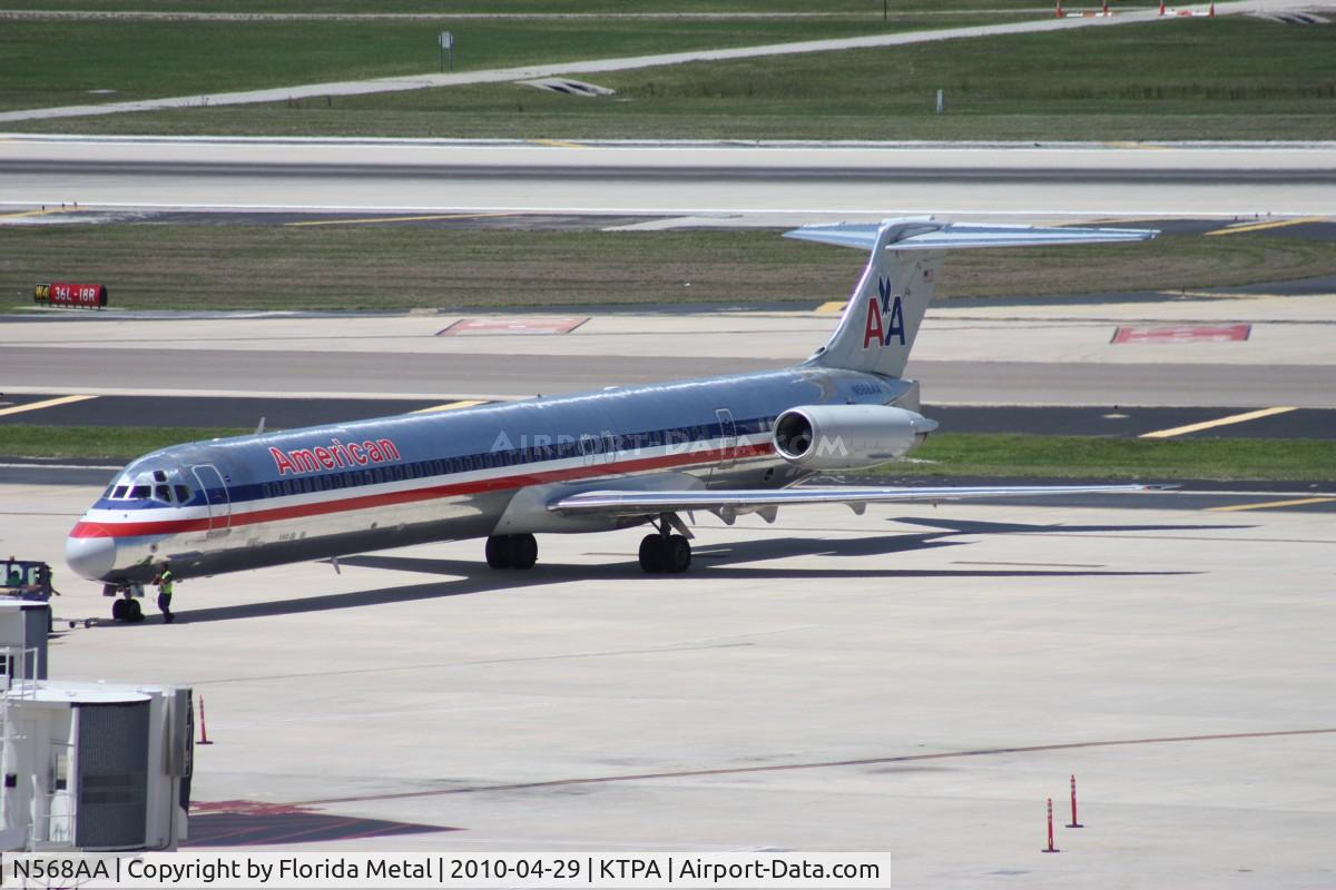 N568AA, 1987 McDonnell Douglas MD-83 (DC-9-83) C/N 49349, TPA 2010