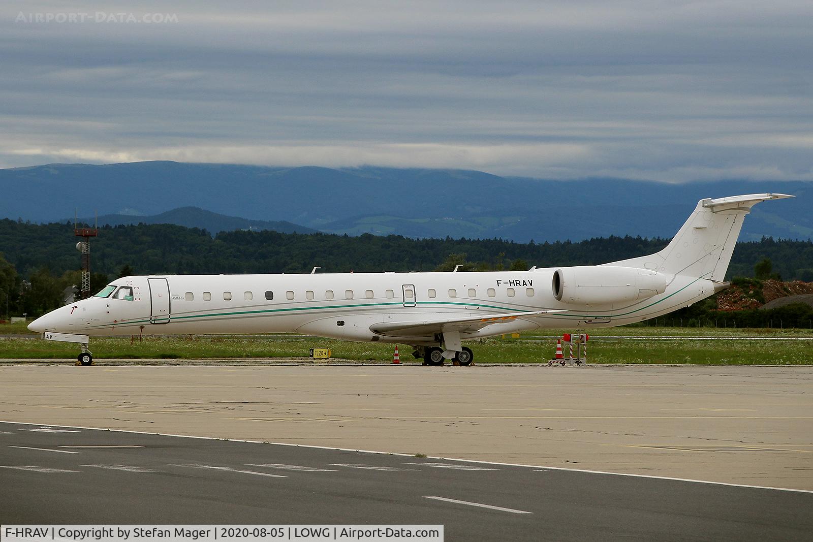 F-HRAV, 1999 Embraer ERJ-145LU (EMB-145LU) C/N 145147, Regourd Aviation ERJ-145@GRZ