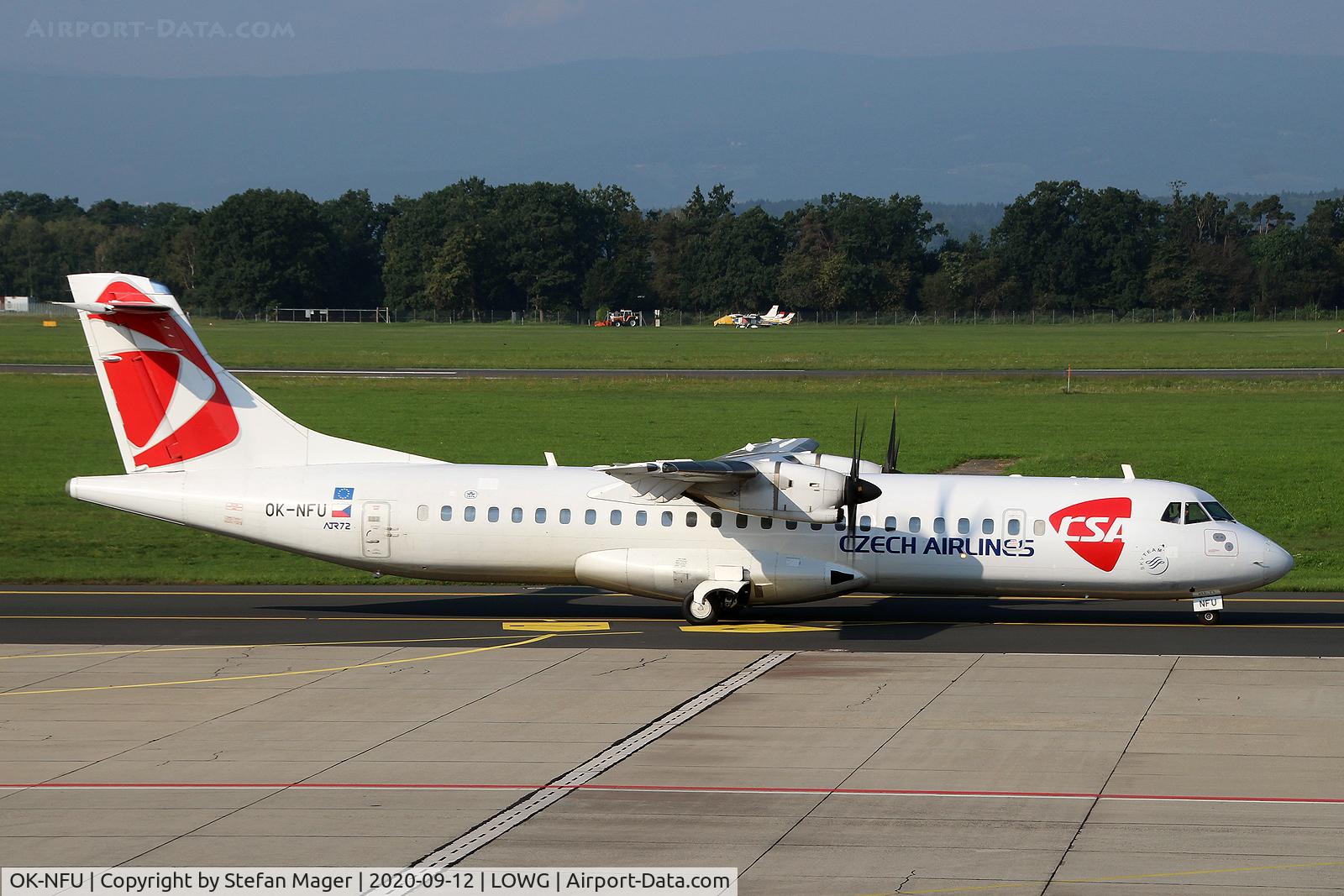 OK-NFU, 2008 ATR 72-212A C/N 789, CSA Czech Airlines ATR-72-500 @GRZ