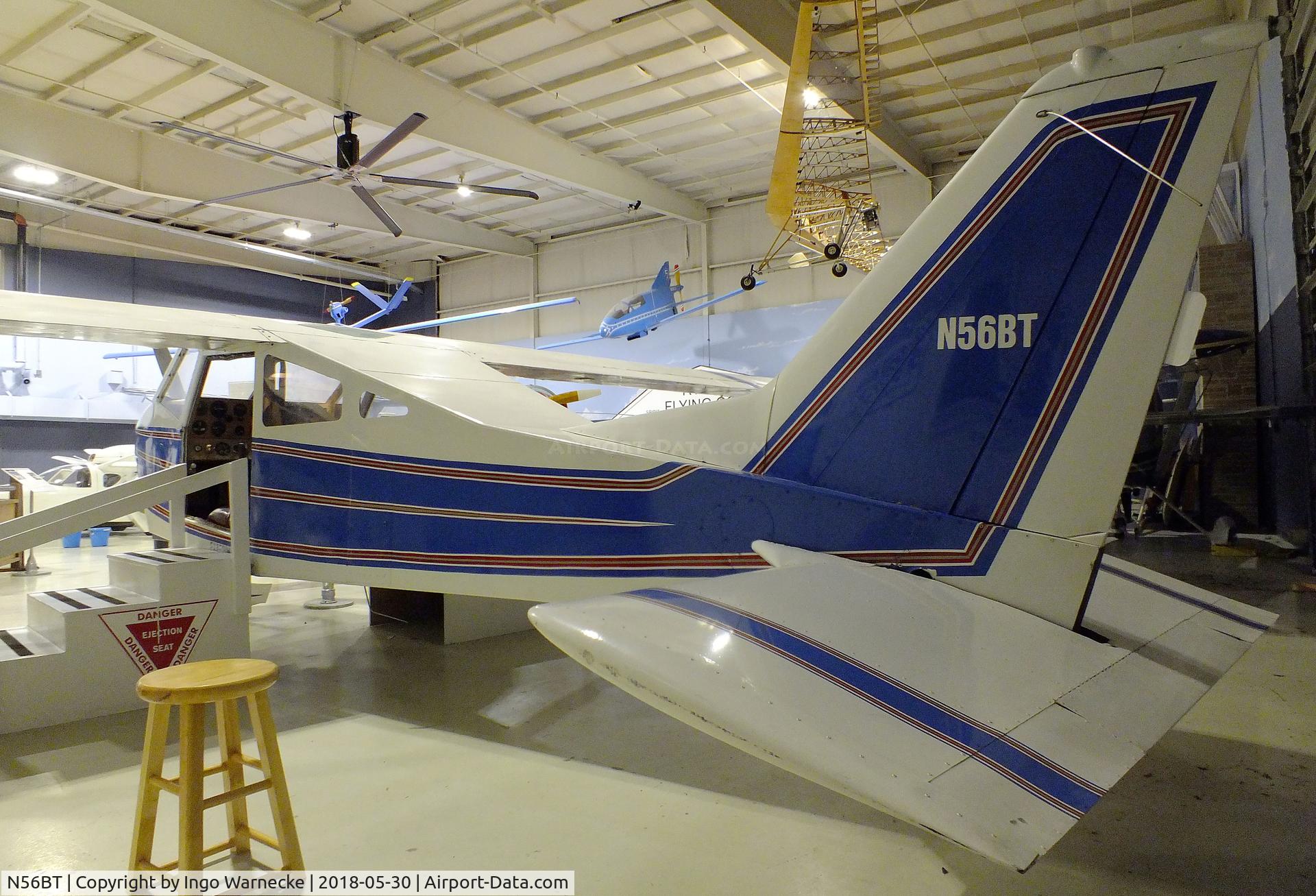 N56BT, 1984 Bede BD-4 C/N 97, Bede (Greer, Joseph B jr.) BD-4 at the Southern Museum of Flight, Birmingham AL