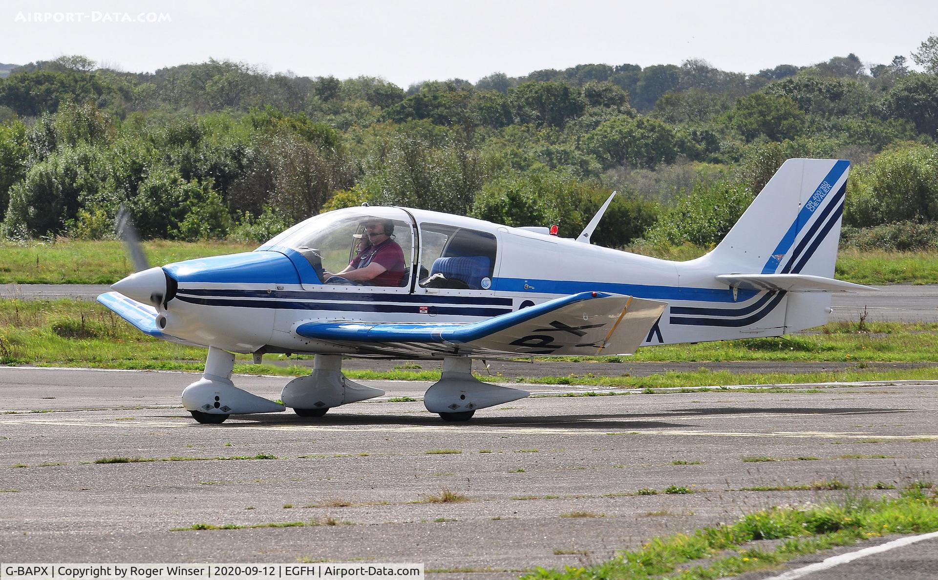 G-BAPX, 1972 Robin DR-400-160 Chevalier C/N 789, Visiting Chevalier