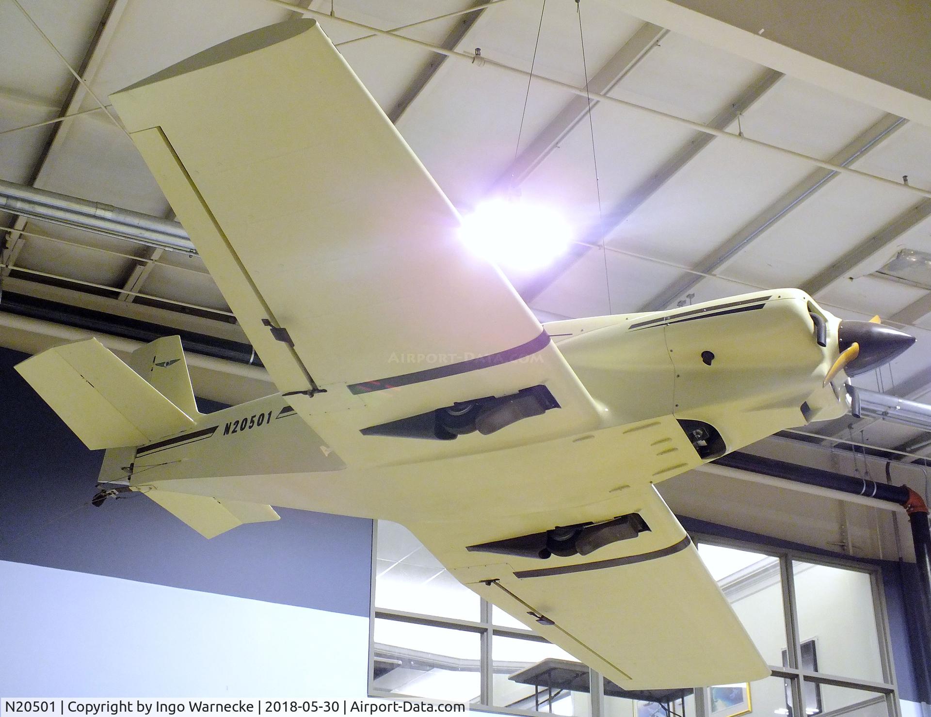 N20501, 1983 Rand Robinson KR-1 C/N 2667, Rand Robinson (Hill) KR-1 at the Southern Museum of Flight, Birmingham AL