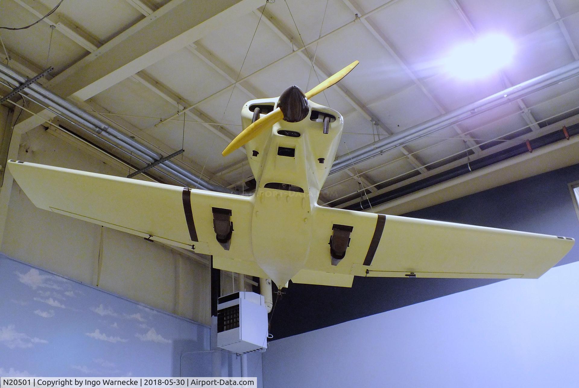 N20501, 1983 Rand Robinson KR-1 C/N 2667, Rand Robinson (Hill) KR-1 at the Southern Museum of Flight, Birmingham AL