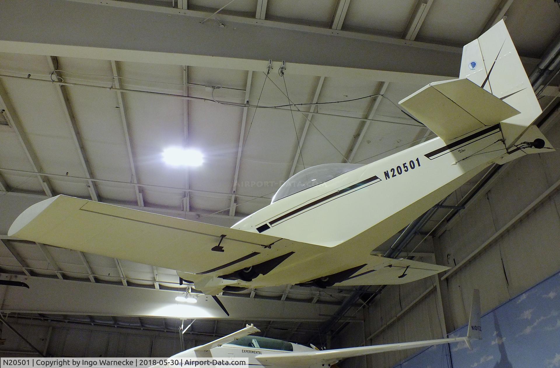 N20501, 1983 Rand Robinson KR-1 C/N 2667, Rand Robinson (Hill) KR-1 at the Southern Museum of Flight, Birmingham AL