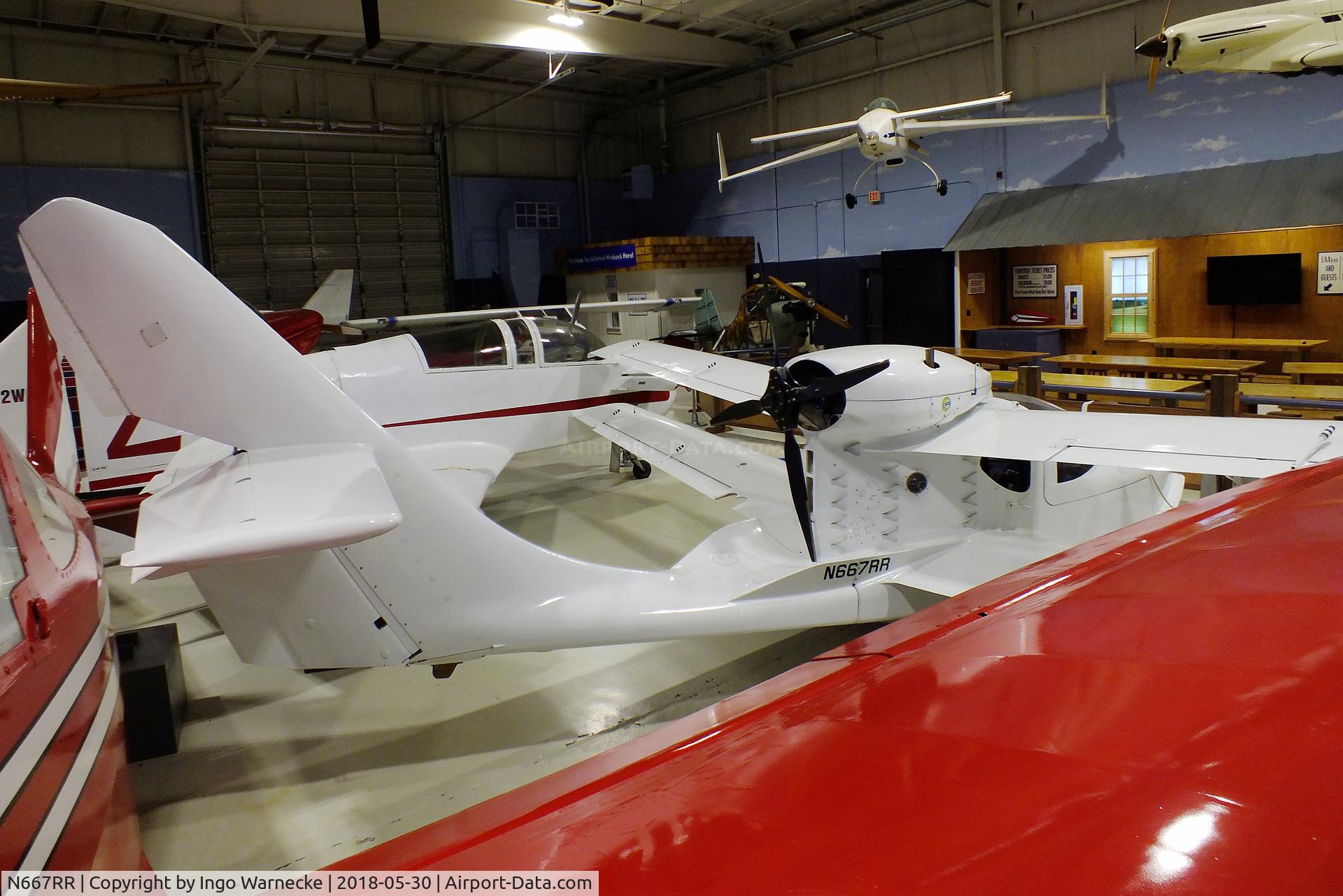 N667RR, 1999 Ross Raymon C Jr SEA BIRD 1 C/N 001, Raymon C Ross Sea Bird 1 at the Southern Museum of Flight, Birmingham AL