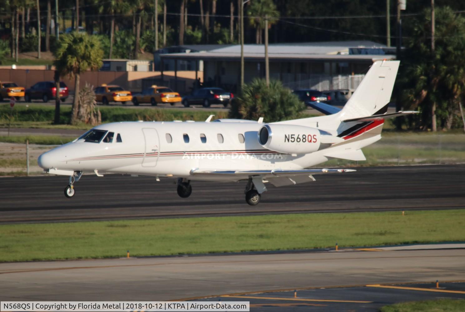 N568QS, 2008 Cessna 560XLS Citation Excel C/N 560-5829, TPA 2018