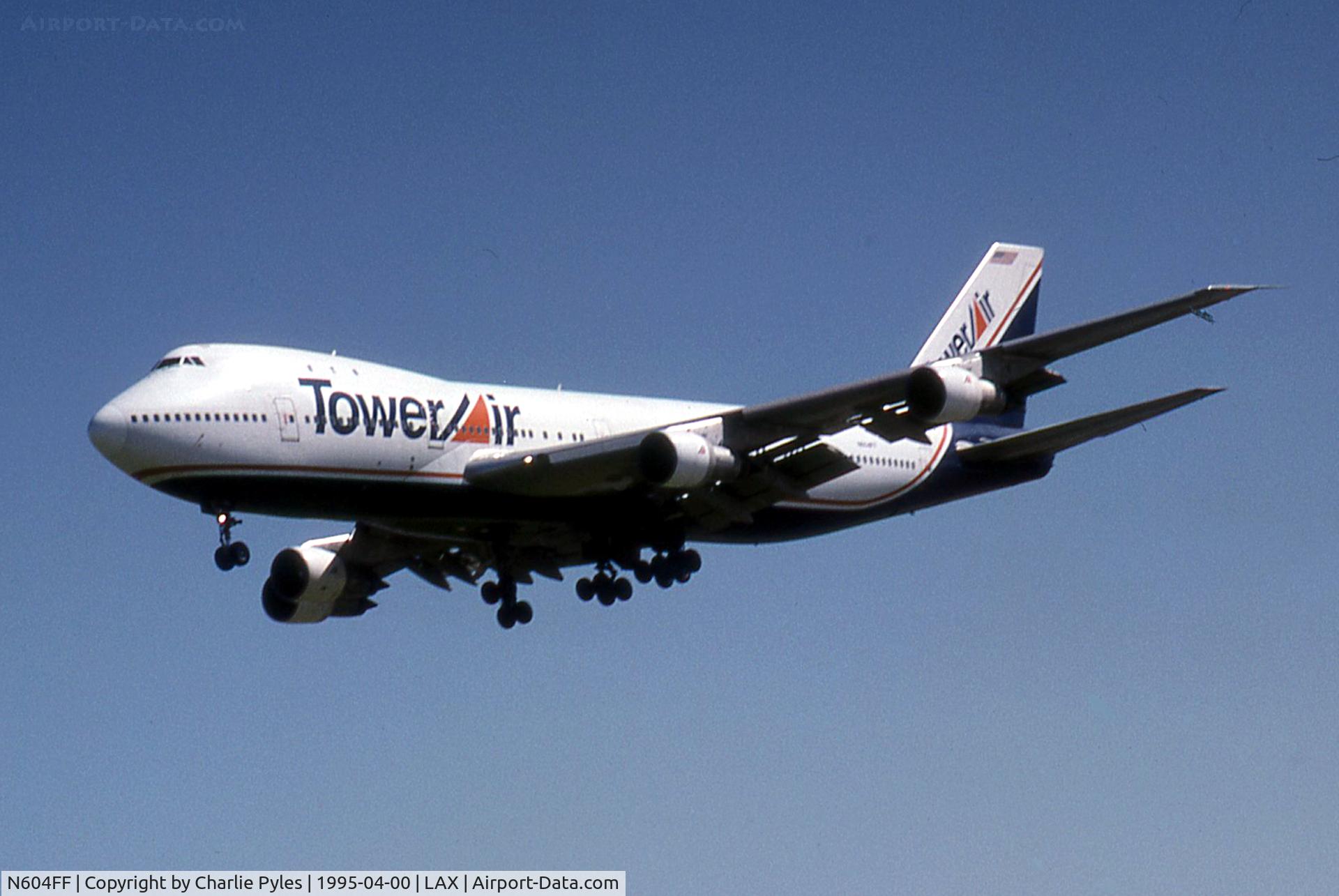 N604FF, 1970 Boeing 747-121 C/N 19659, ex PA N755PA Clipper Sovereign of the Seas