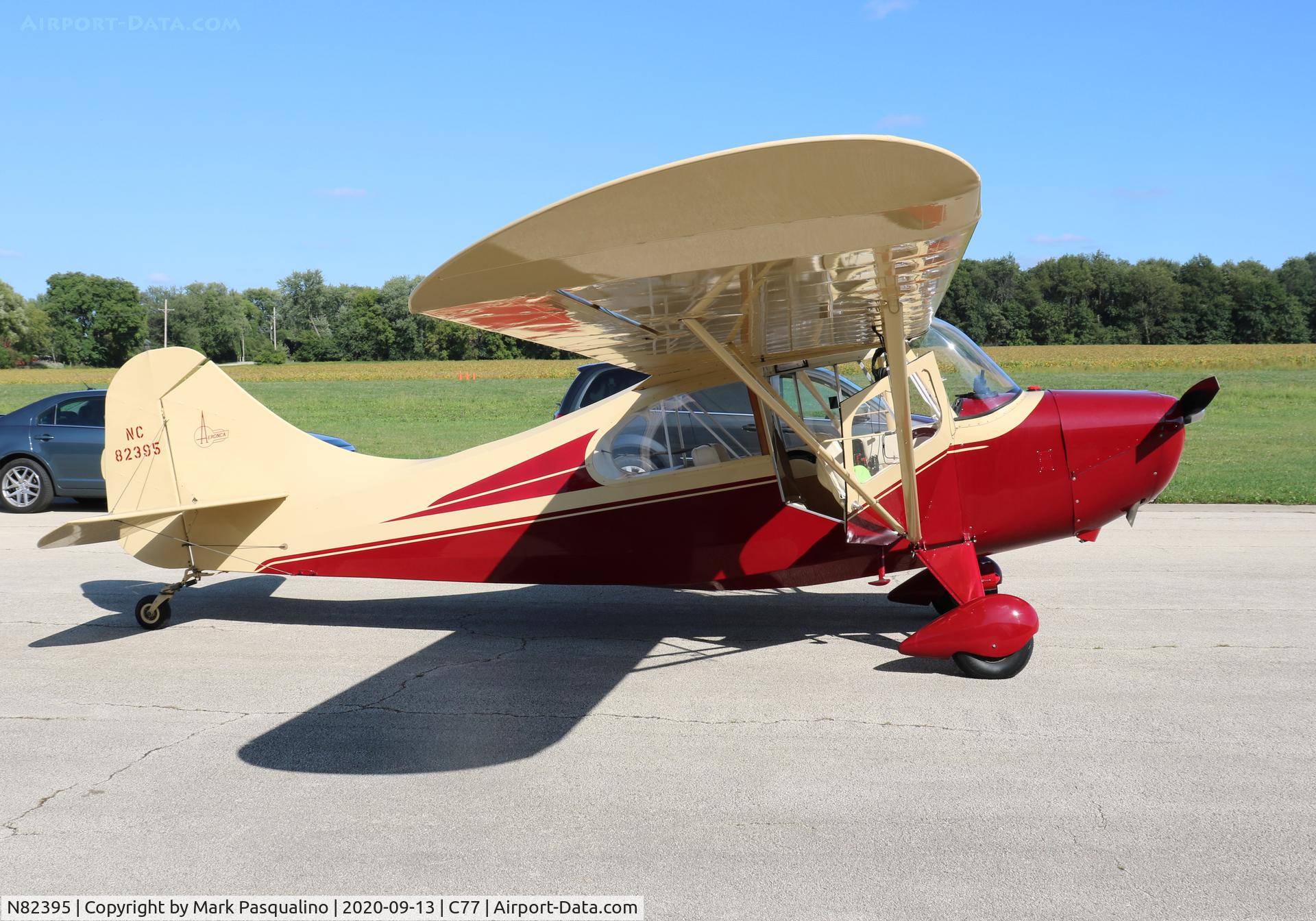 N82395, 1946 Aeronca 7AC Champion C/N 7AC-1028, Aeronca 7AC