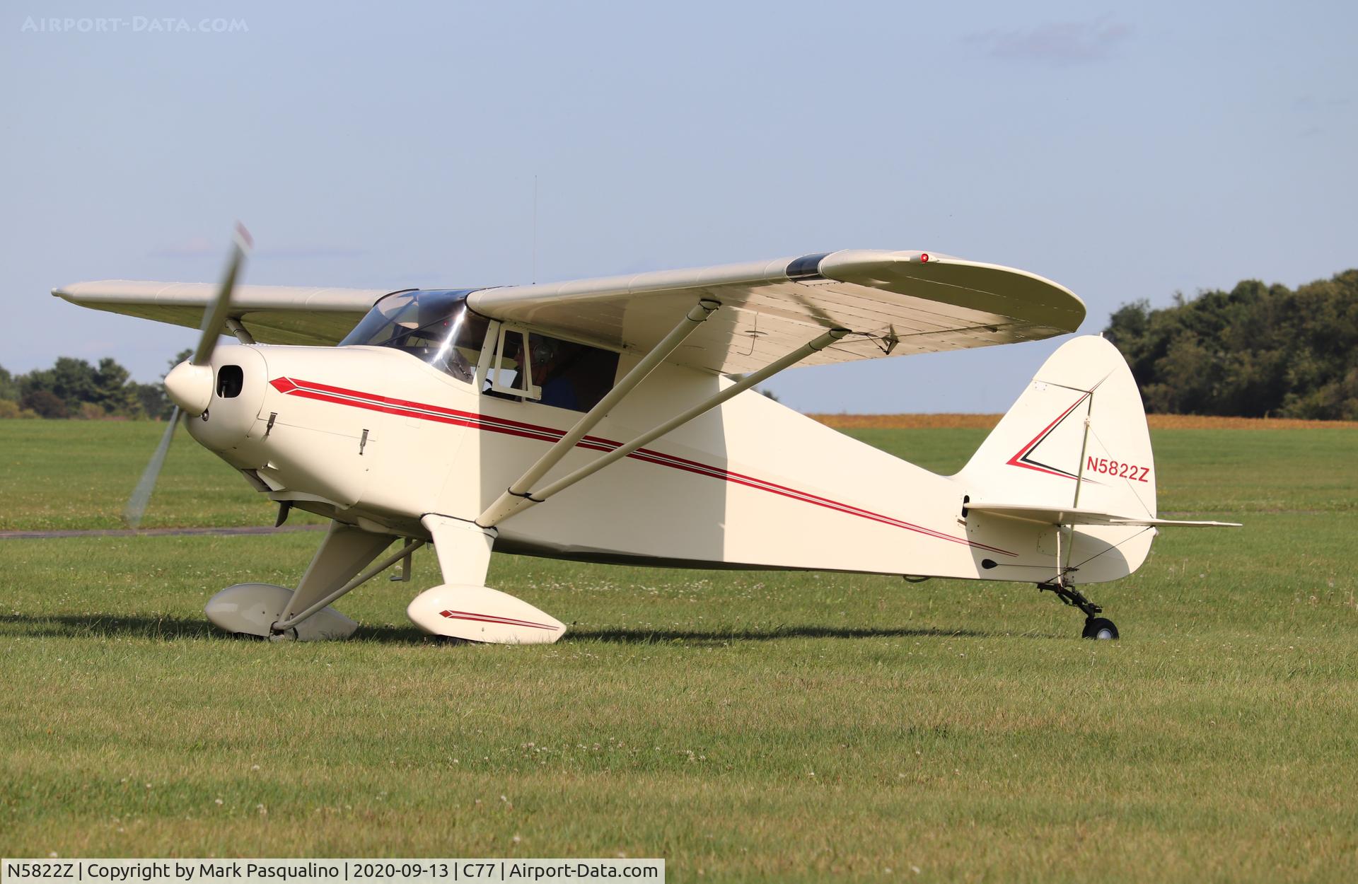 N5822Z, 1963 Piper PA-22-108 Colt C/N 22-9679, Piper PA-22-108