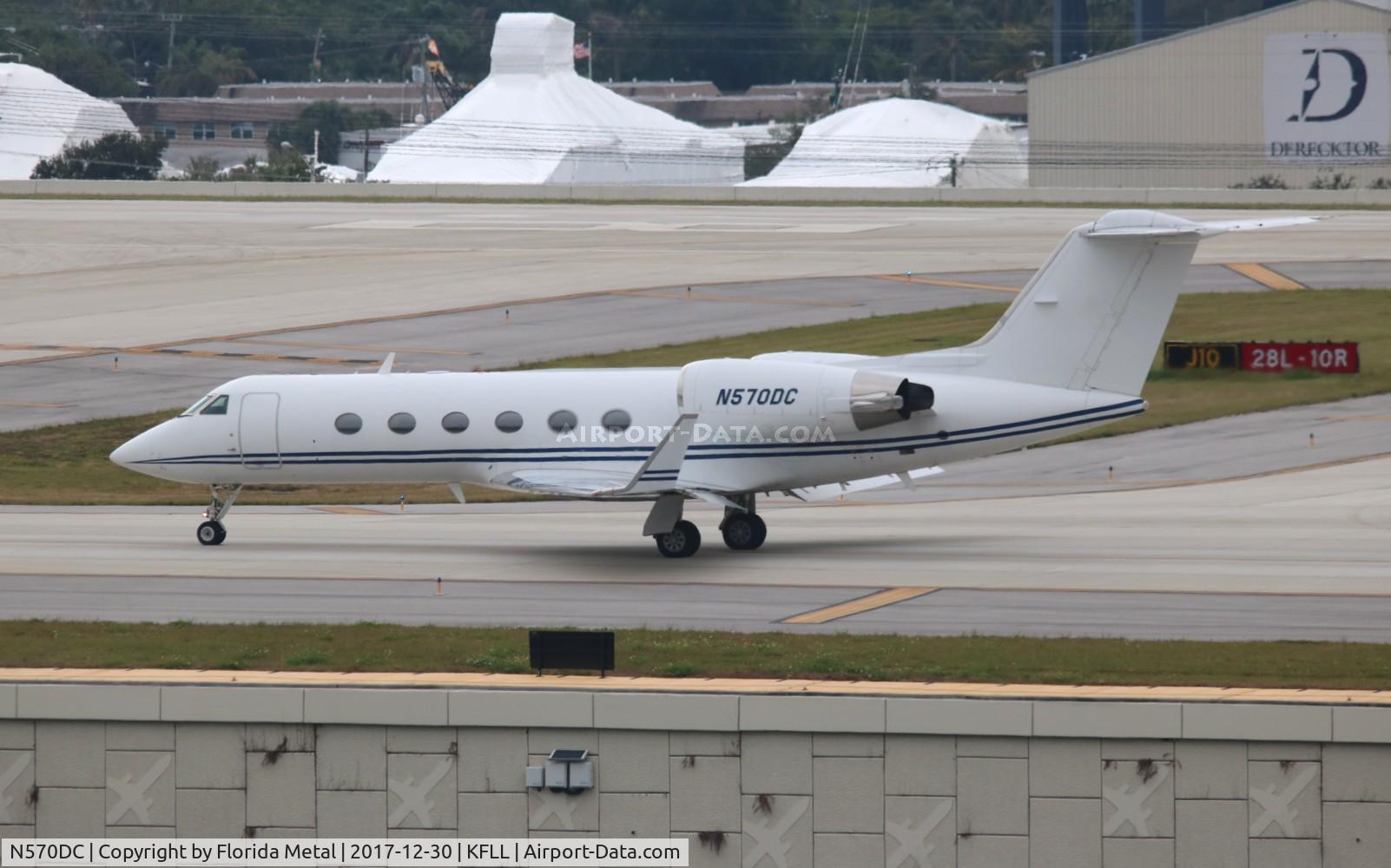 N570DC, 1992 Gulfstream Aerospace G-IV C/N 1185, FLL 2017