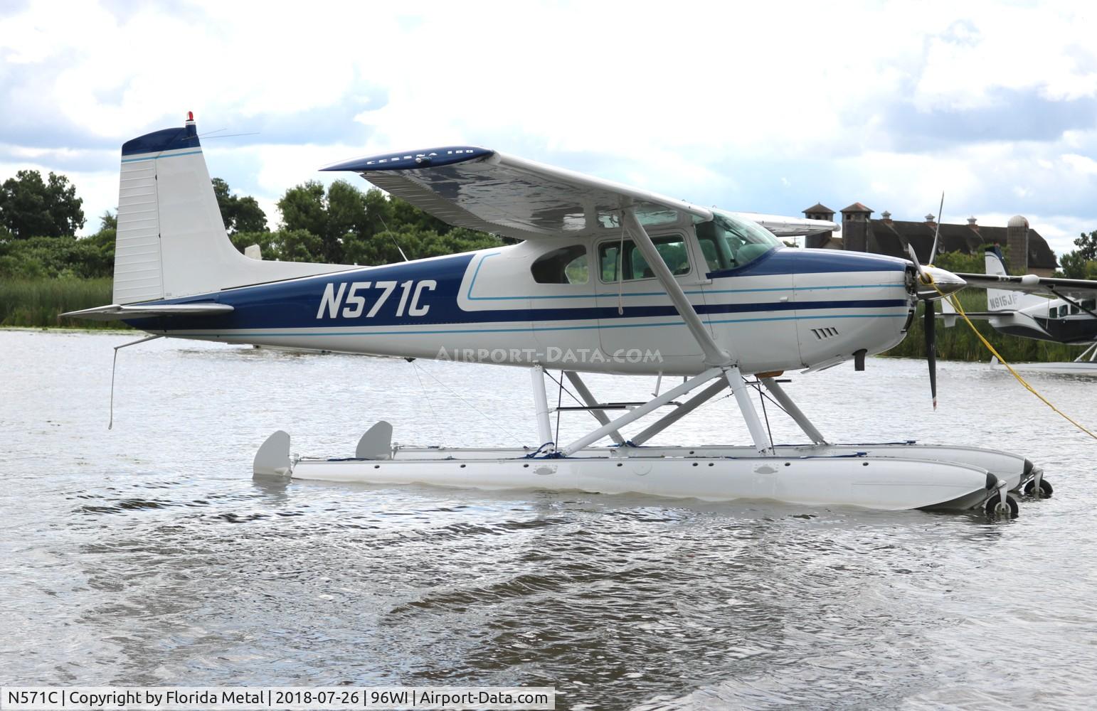N571C, 1957 Cessna 180A C/N 32785, OSH 2018