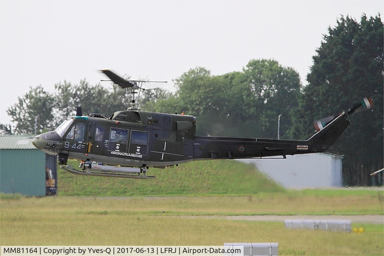 MM81164, Agusta AB-212AM C/N 5821, Agusta AB-212AM, Landing, Landivisiau Naval Air Base (LFRJ) Tiger Meet 2017