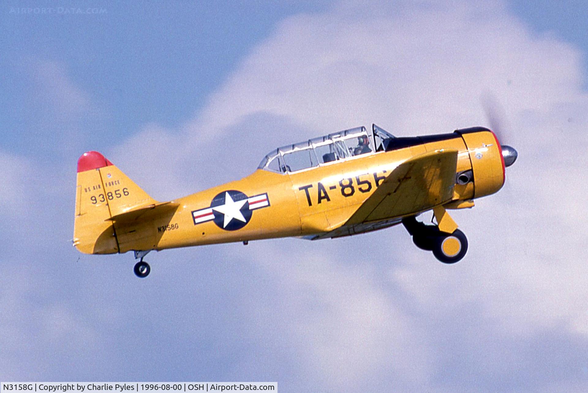 N3158G, North American T-6G Texan C/N 168-256, A warbird Fav