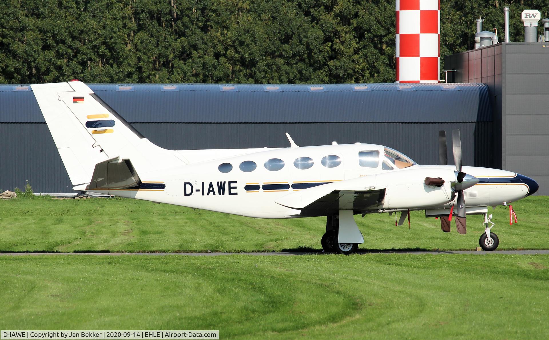 D-IAWE, 1984 Cessna 425 Conquest I C/N 425-0192, Lelystad Airport