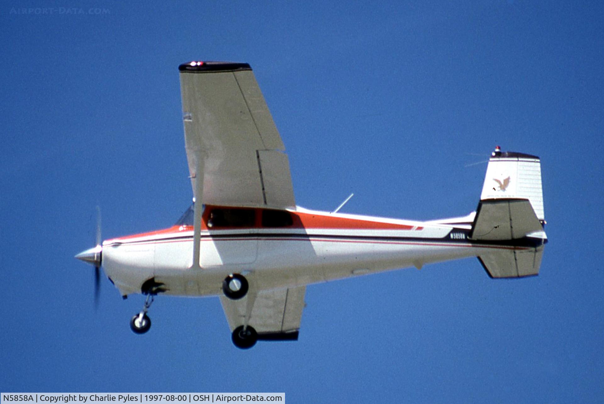 N5858A, 1956 Cessna 172 C/N 28458, Straight Tail