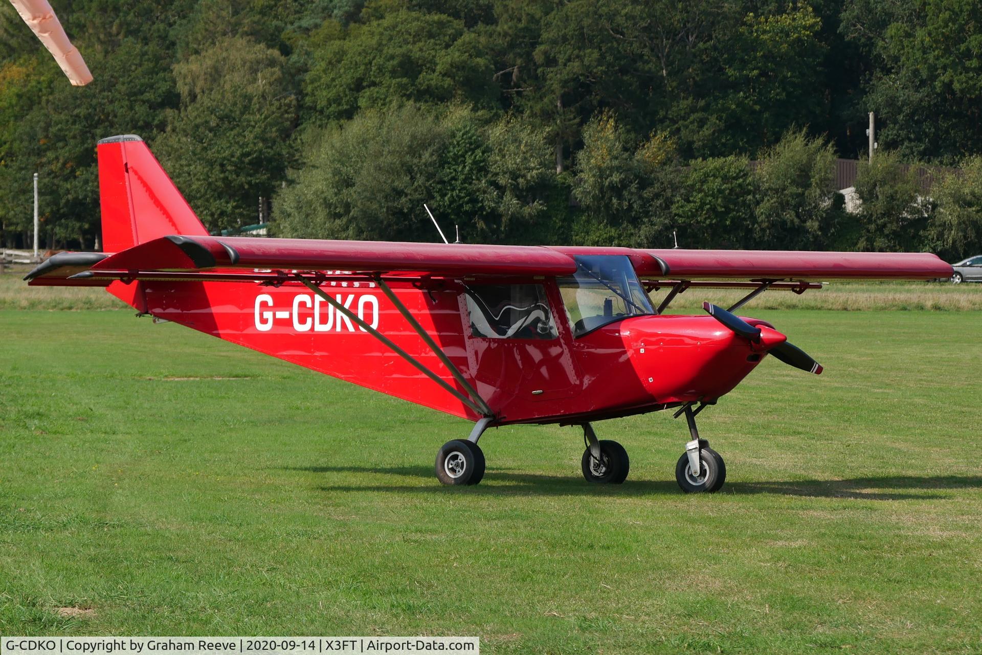 G-CDKO, 2005 ICP MXP-740 Savannah Jabiru(4) C/N BMAA/HB/402, Parked at Felthorpe.