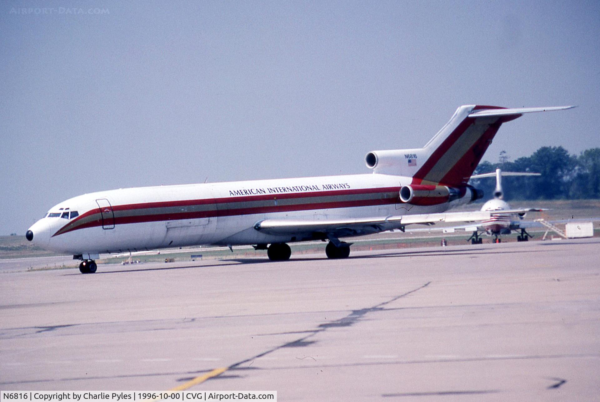 N6816, 1969 Boeing 727-223 C/N 20184, Operated through CVG with AA previously