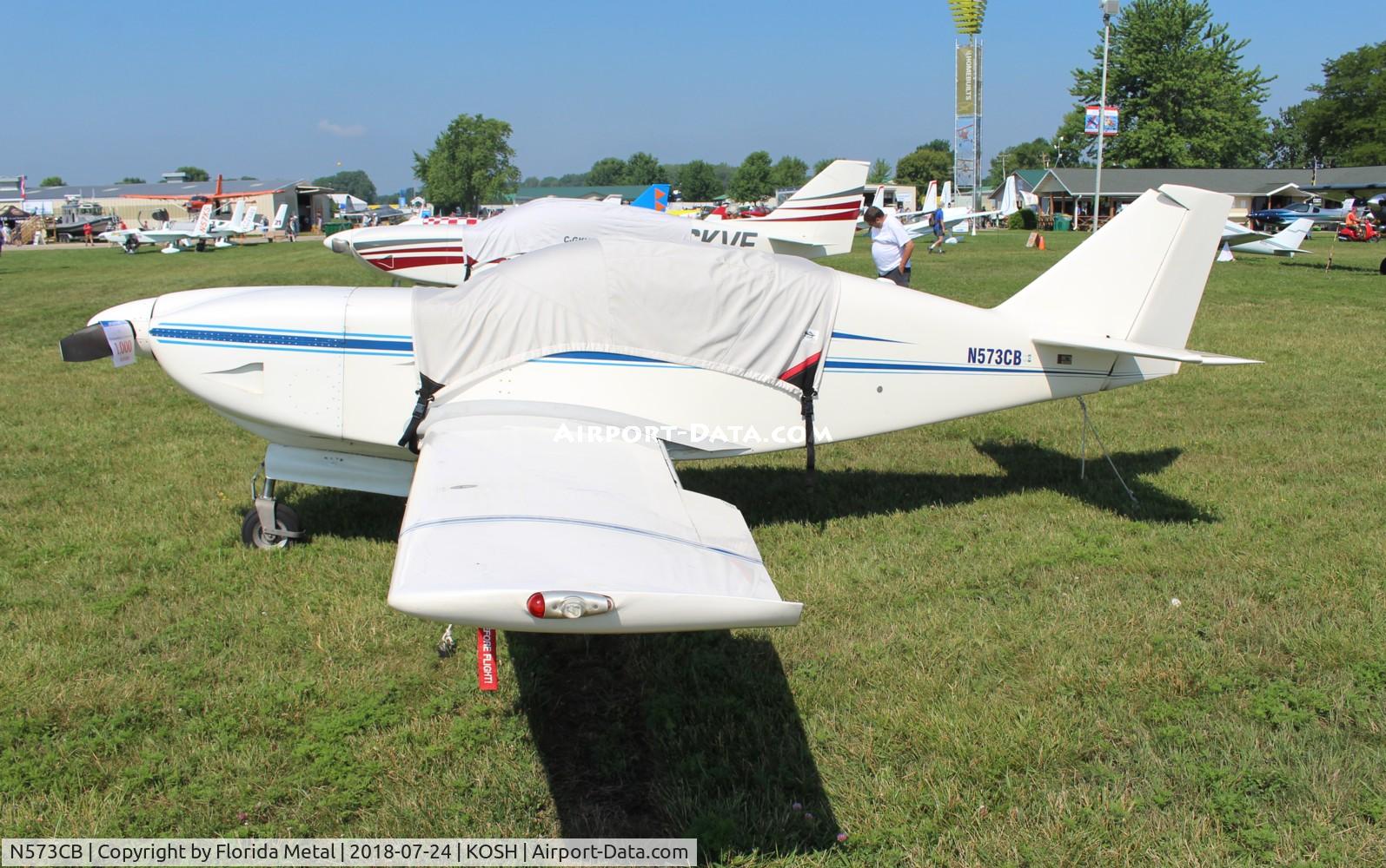 N573CB, 1993 Stoddard-Hamilton Glasair SH-2 C/N 573, OSH 2018