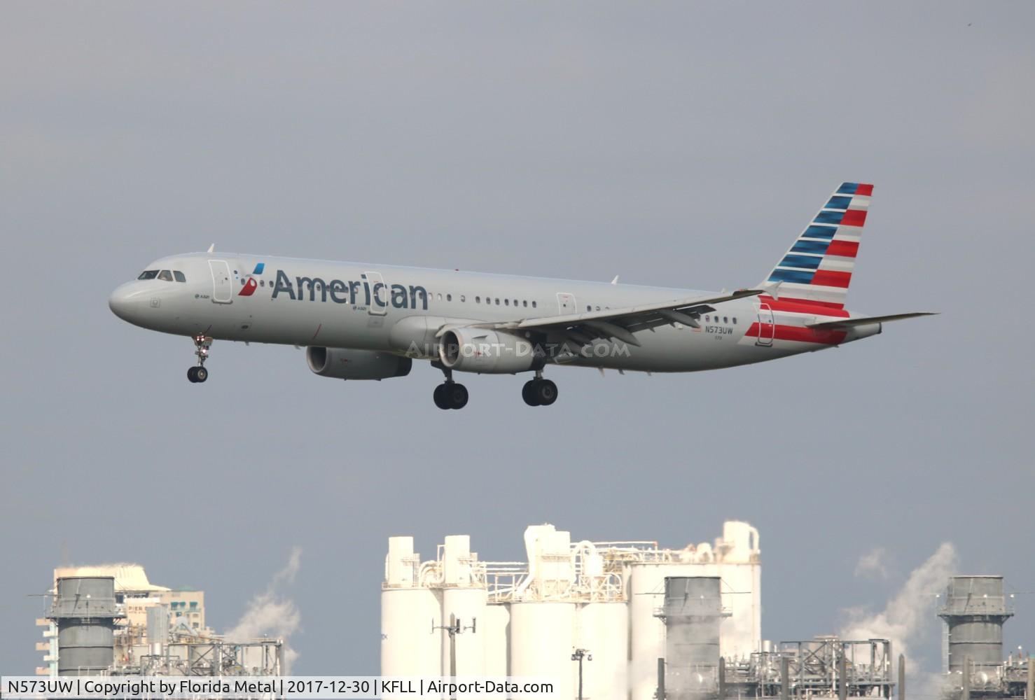 N573UW, 2014 Airbus A321-231 C/N 5939, FLL 2017
