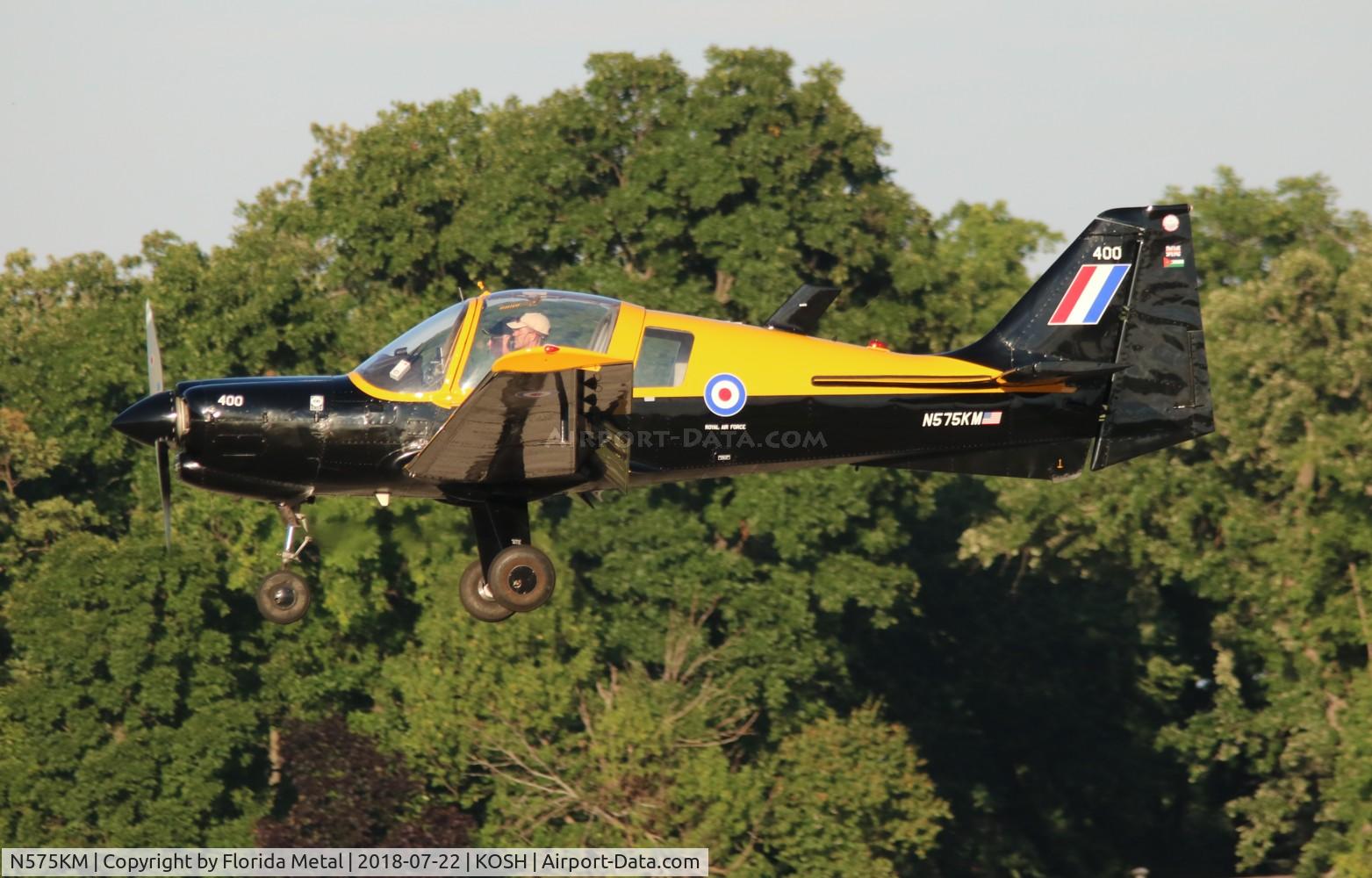 N575KM, 1974 Scottish Aviation Bulldog Series 120 Model 125 C/N BH120/298, OSH 2018