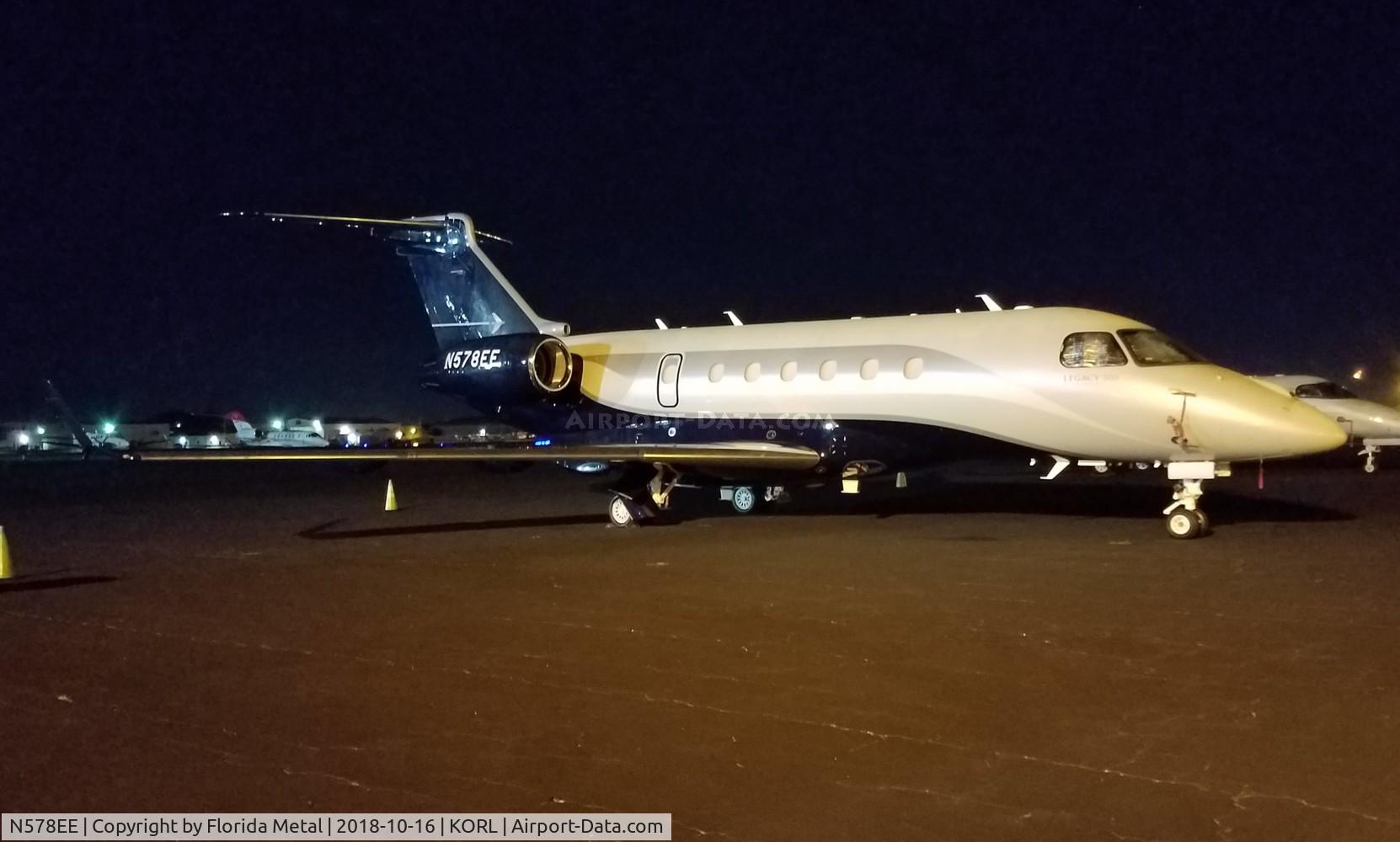 N578EE, 2018 Embraer EMB-550 Legacy 500 C/N 55000078, NBAA 2018