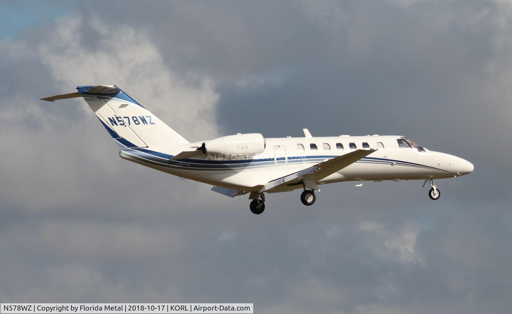 N578WZ, 2013 Cessna 525B CitationJet CJ3 C/N 525B0403, NBAA 2018