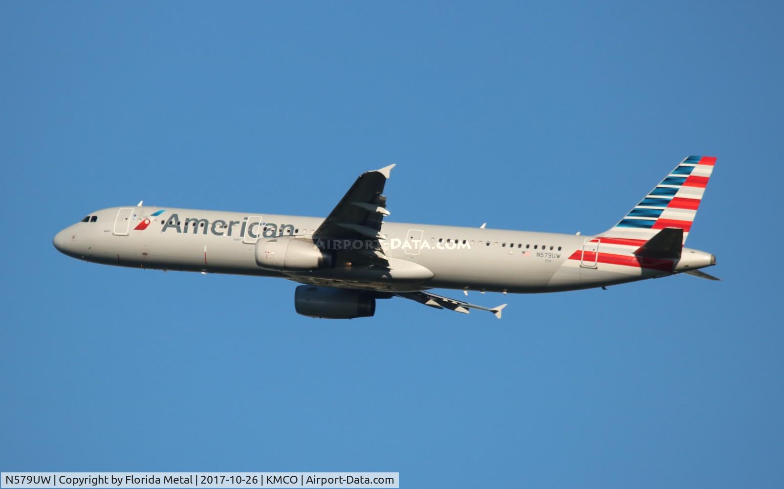 N579UW, 2014 Airbus A321-231 C/N 6100, MCO 2017