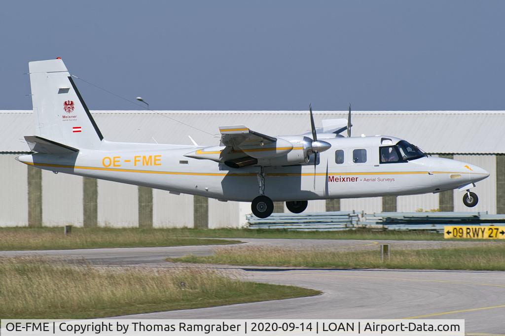OE-FME, 1974 Rockwell 690A Turbo Commander Turbo Commander C/N 11173, Meixner Aerial Surveys Rockwell 690A Turbo Commander