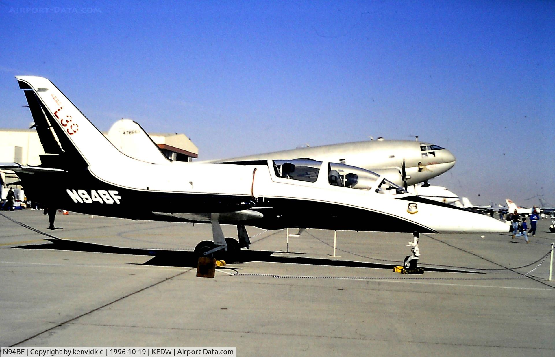 N94BF, 1983 Aero L-39C Albatros C/N 332639, At the 1996 Edwards Open House.