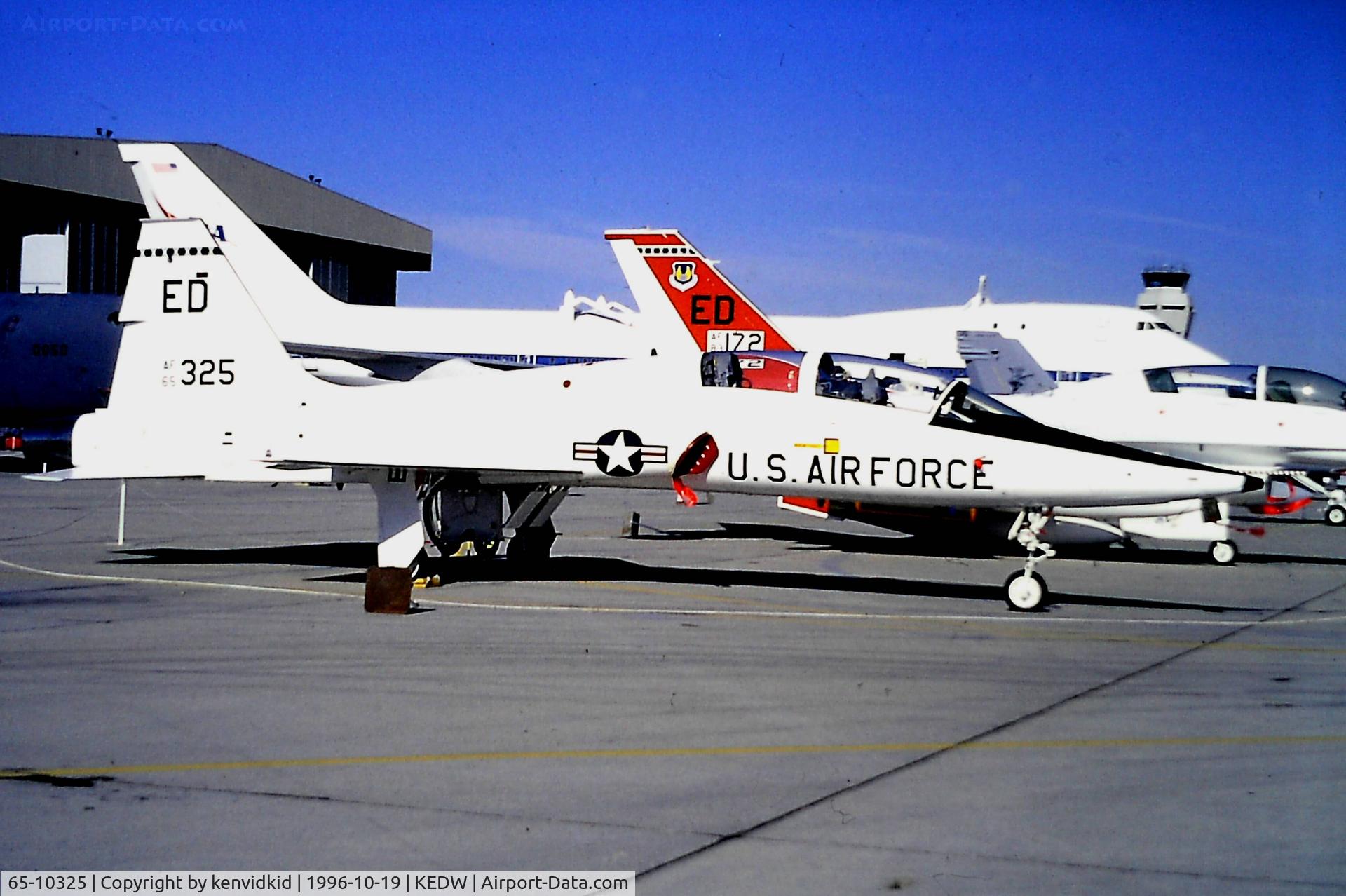 65-10325, 1965 Northrop T-38A Talon C/N N.5744, At the 1996 Edwards Open House.