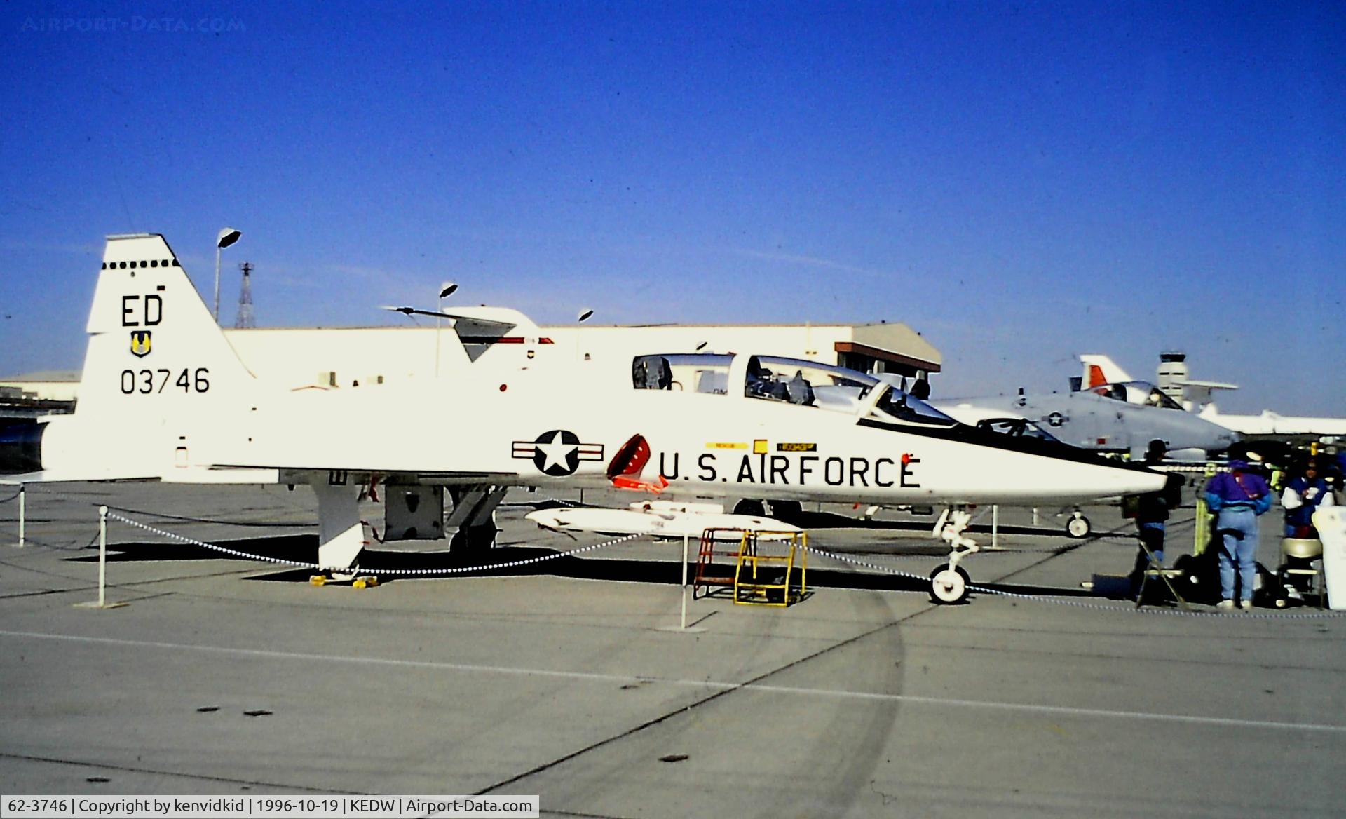 62-3746, 1962 Northrop AT-38B C/N N.5451, At the 1996 Edwards Open House.