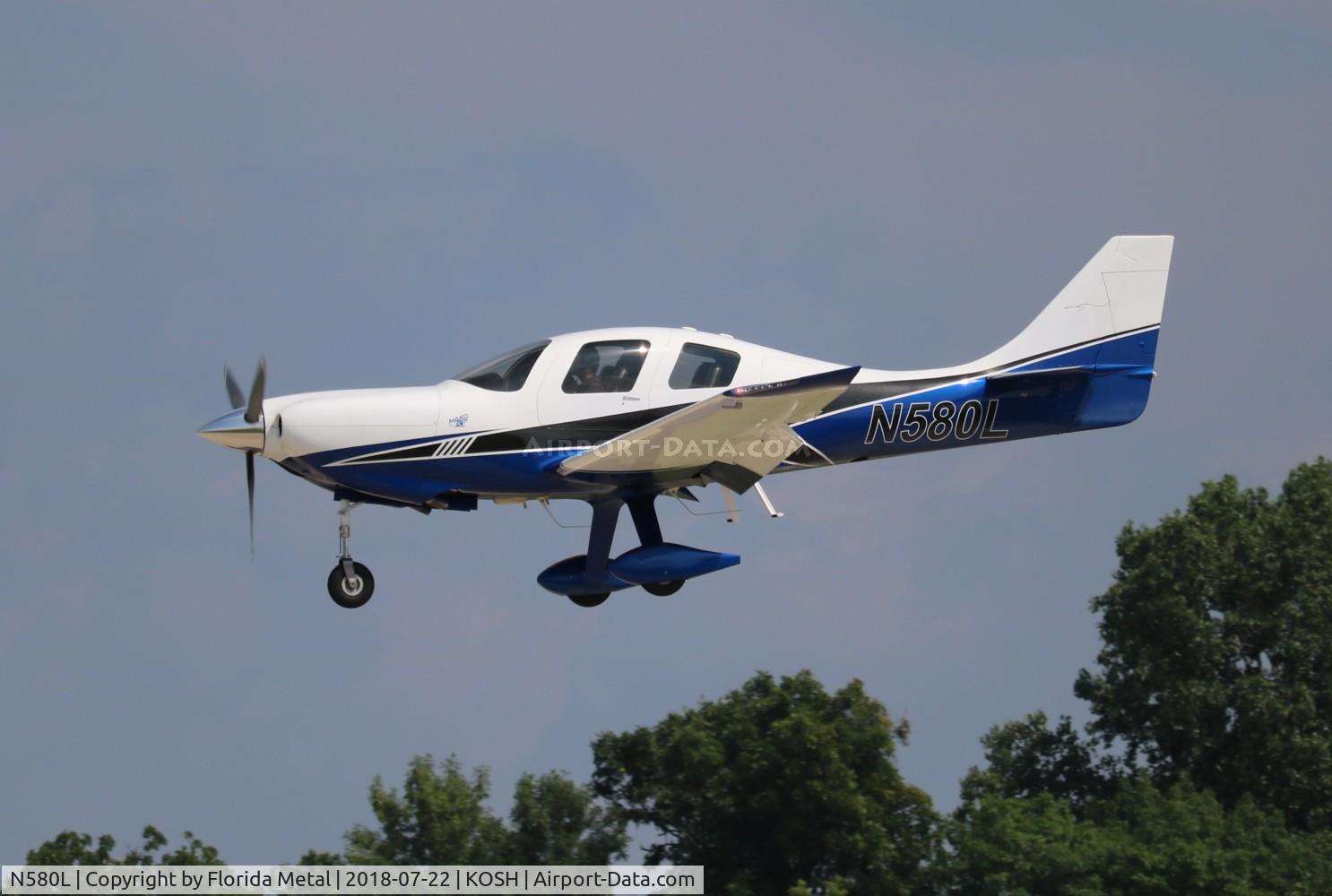 N580L, 2017 MAKO N580L LLC NLA-450 C/N NLA-450-1001, OSH 2018