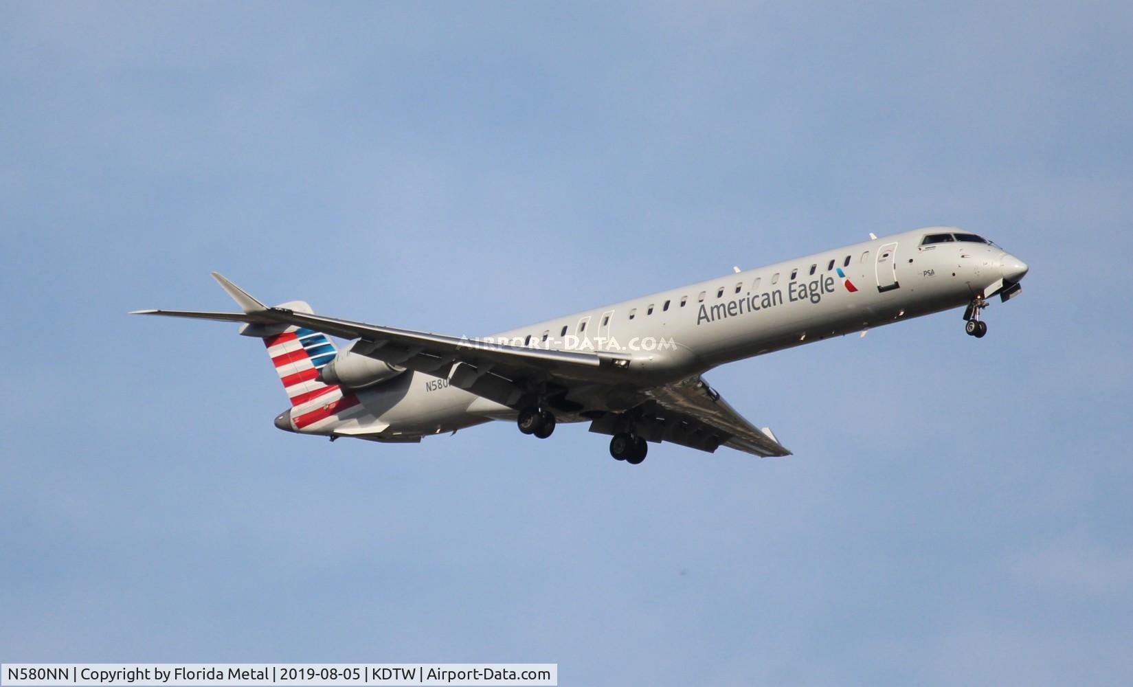 N580NN, 2015 Bombardier CRJ-900LR (CL-600-2D24) C/N 15383, DTW 2019