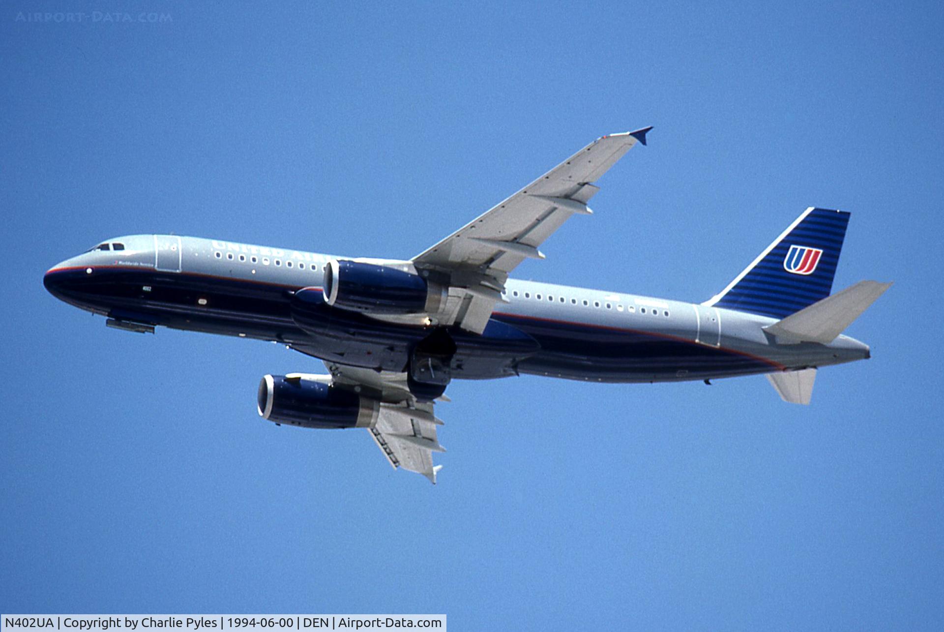 N402UA, 1993 Airbus A320-232 C/N 439, One of the Ted airplanes