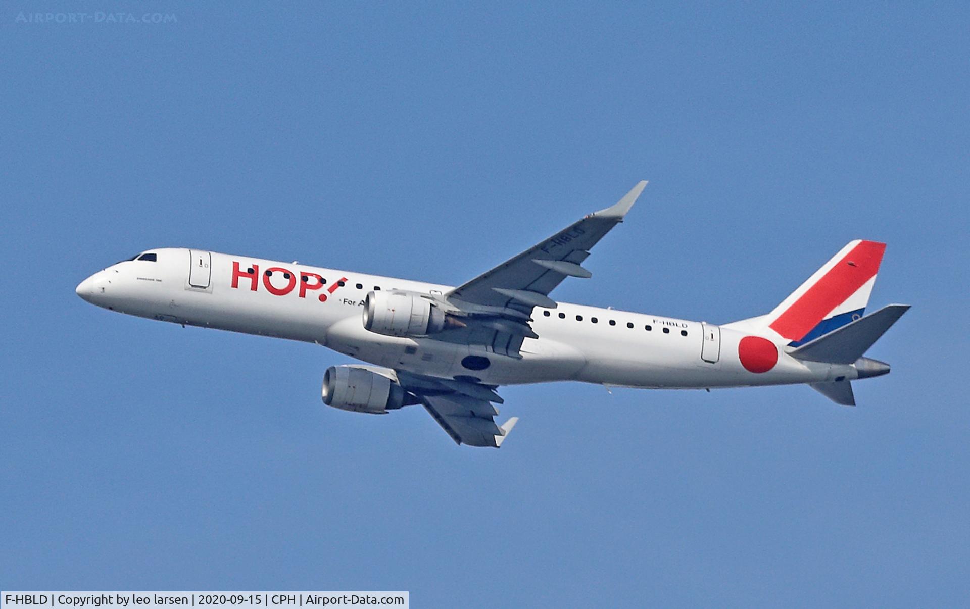 F-HBLD, 2007 Embraer 190LR (ERJ-190-100LR) C/N 19000113, Copenhagen15.9.2020