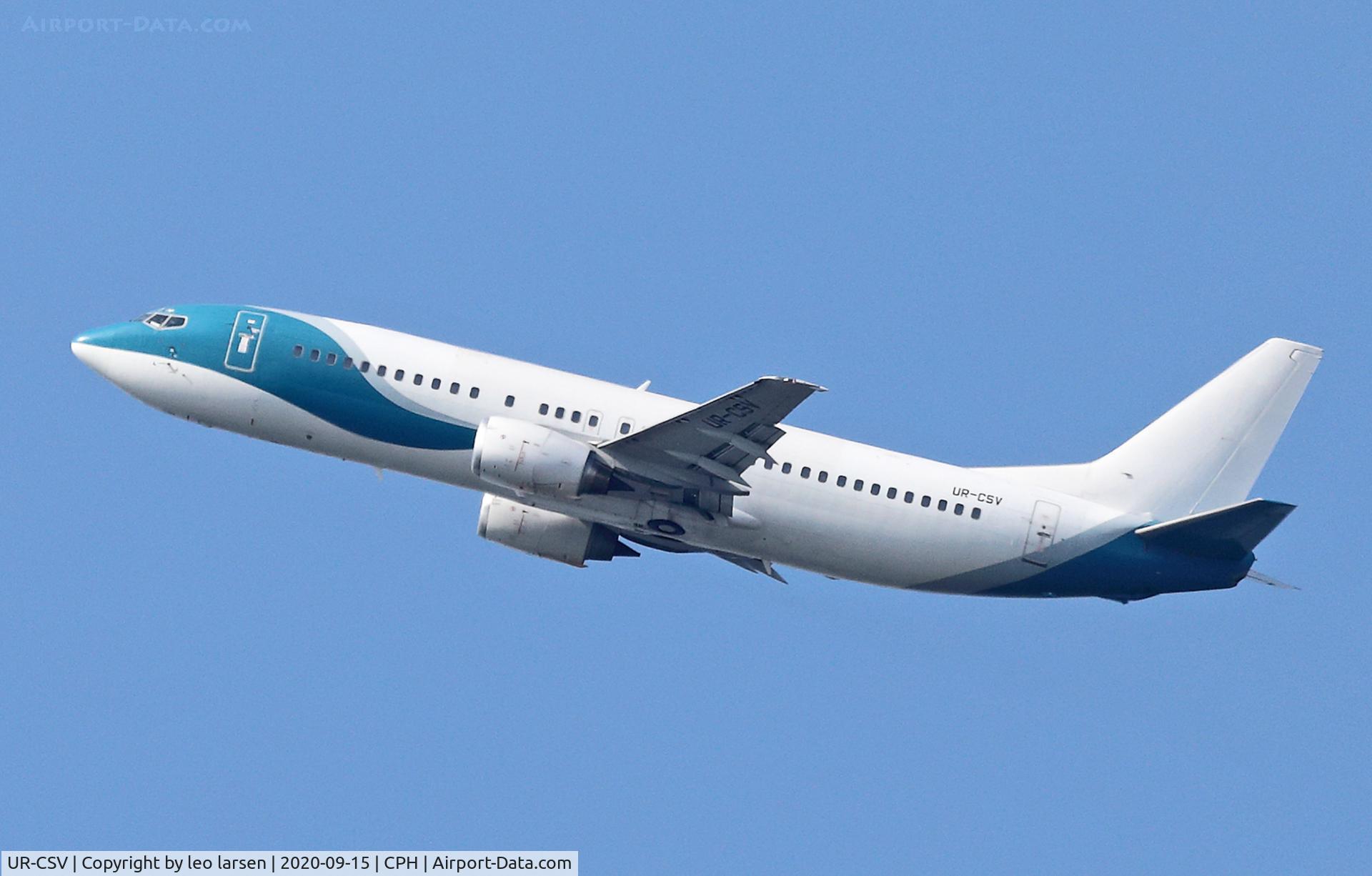 UR-CSV, 1994 Boeing 737-4K5 C/N 27831, Copenhagen 15.9.2020
