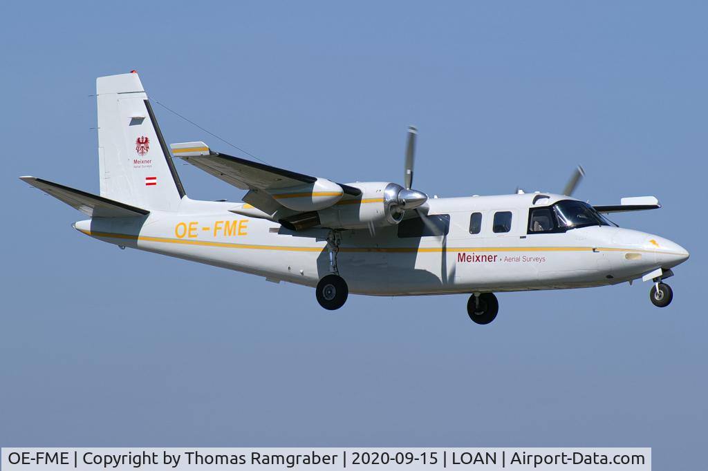 OE-FME, 1974 Rockwell 690A Turbo Commander Turbo Commander C/N 11173, Meixner Aerial Surveys Rockwell 690A Turbo Commander