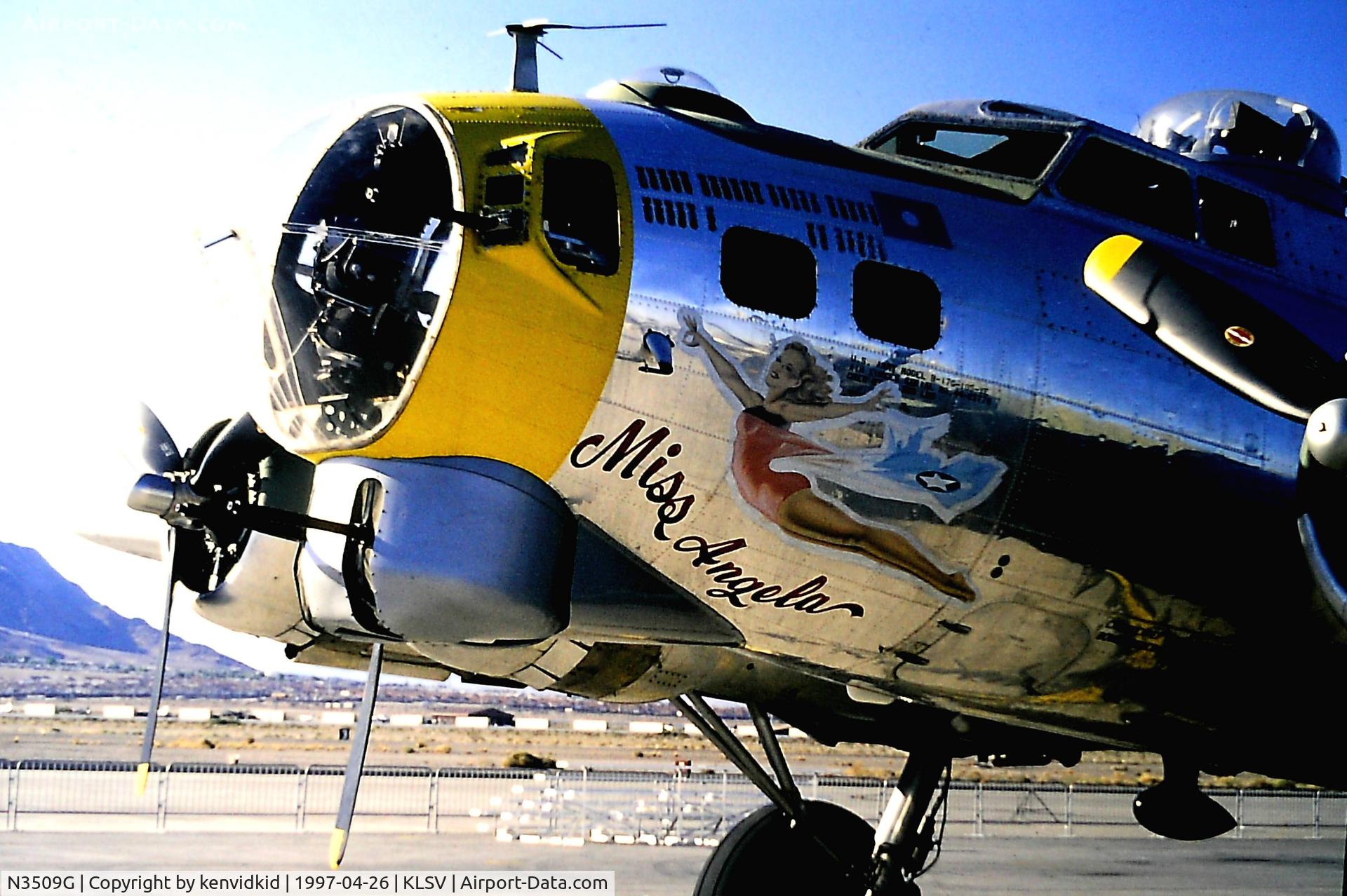 N3509G, 1944 Boeing B-17G Flying Fortress C/N Not found 44-85778, At the 1997 Golden Air Tattoo, Nellis.