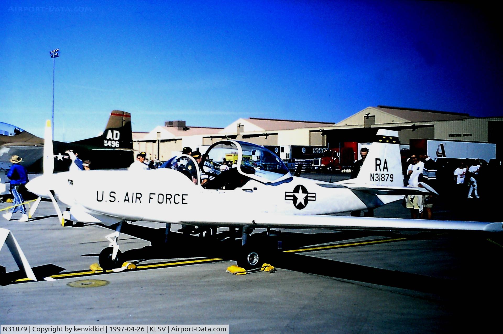 N31879, 1995 Slingsby T67M260-T3A C/N 2201, At the 1997 Golden Air Tattoo, Nellis.