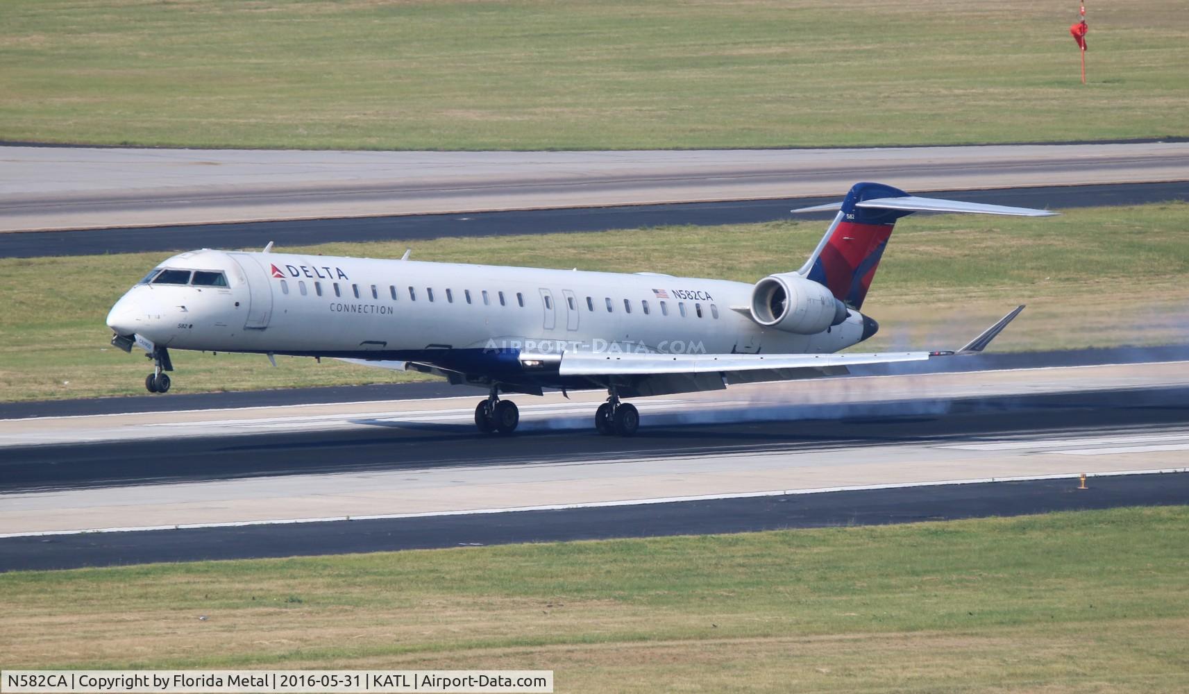 N582CA, 2008 Bombardier CRJ-900ER (CL-600-2D24) C/N 15171, ATL 2016