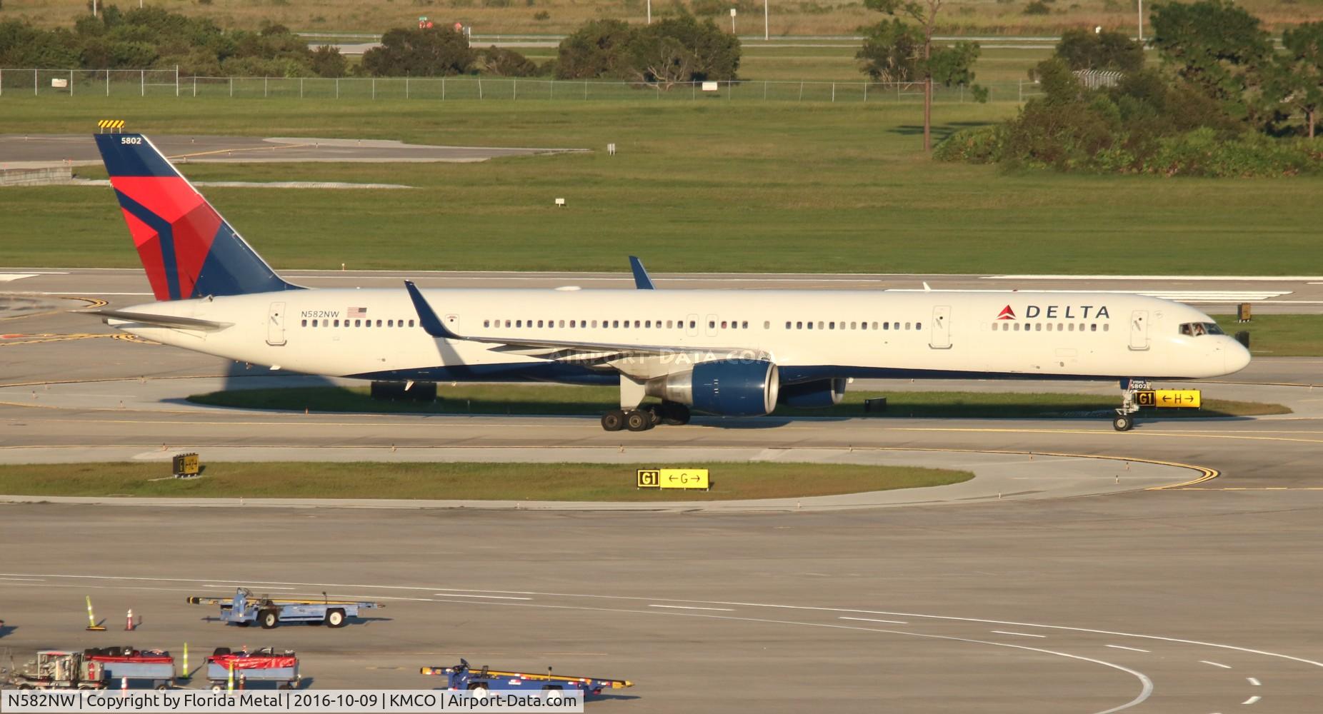 N582NW, 2002 Boeing 757-351 C/N 32981, MCO 2016