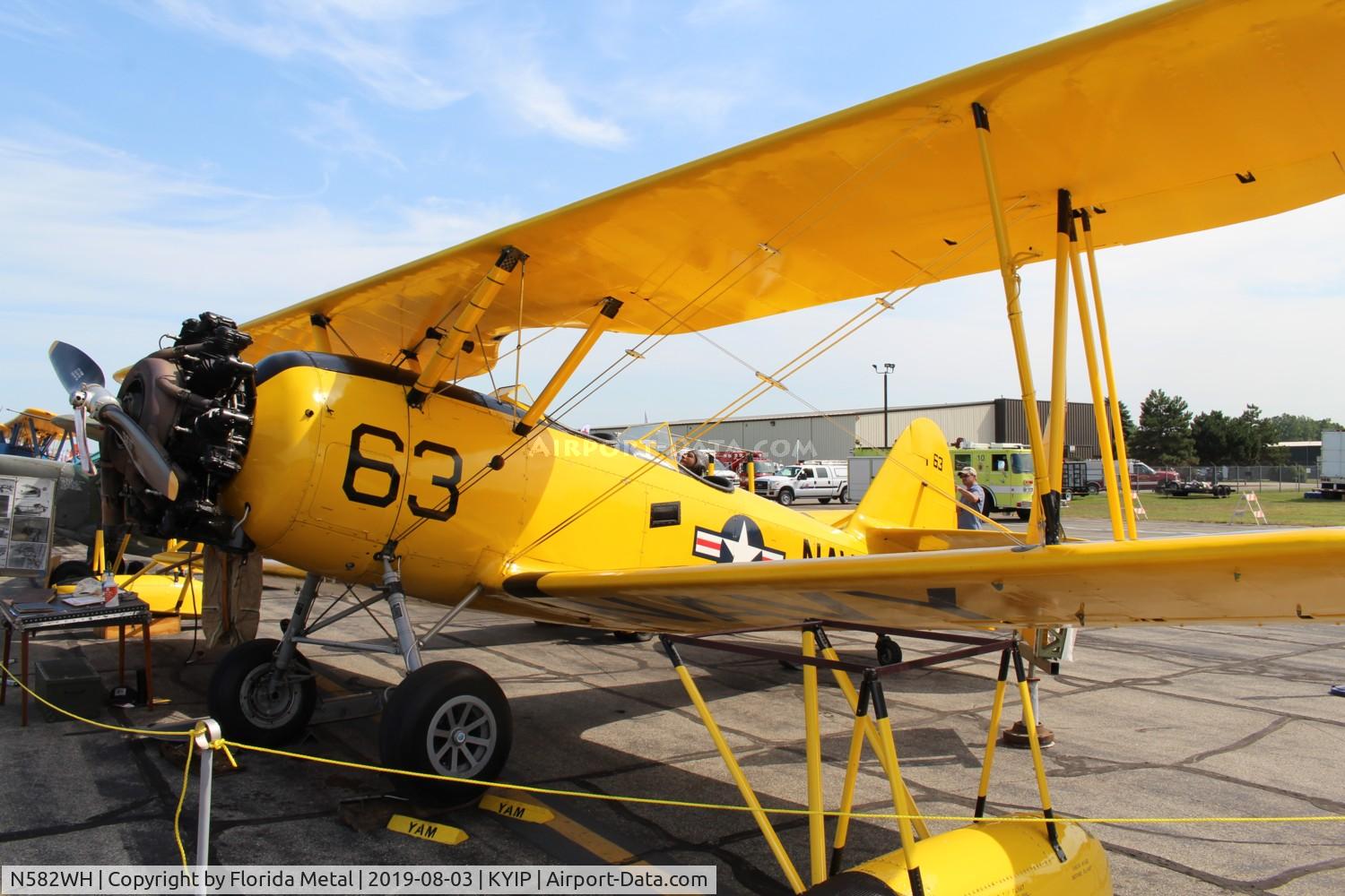 N582WH, 1940 Naval Aircraft Factory N3N-3 C/N 2003, TOM 2019