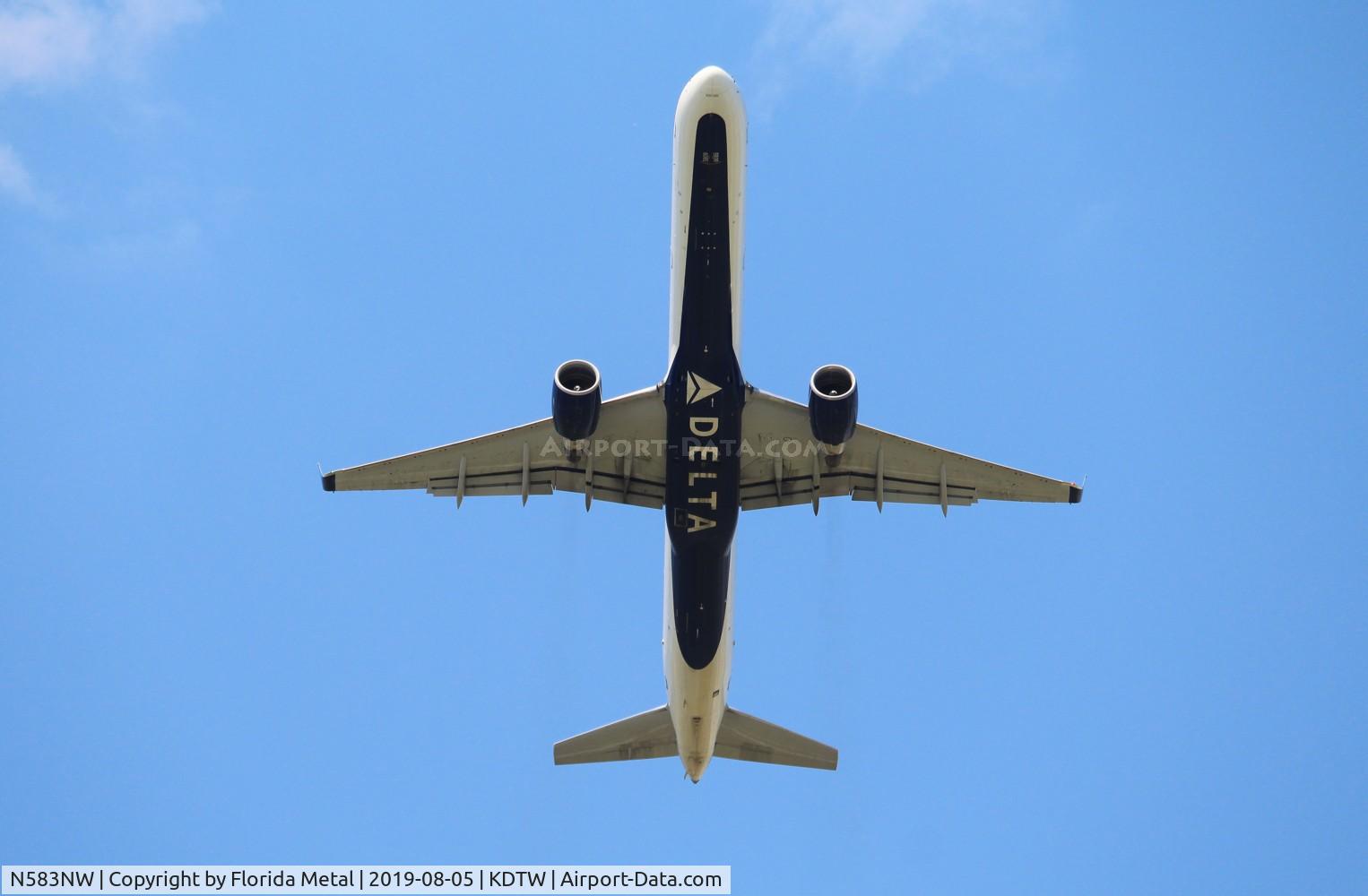 N583NW, 2002 Boeing 757-351 C/N 32983, DTW 2019
